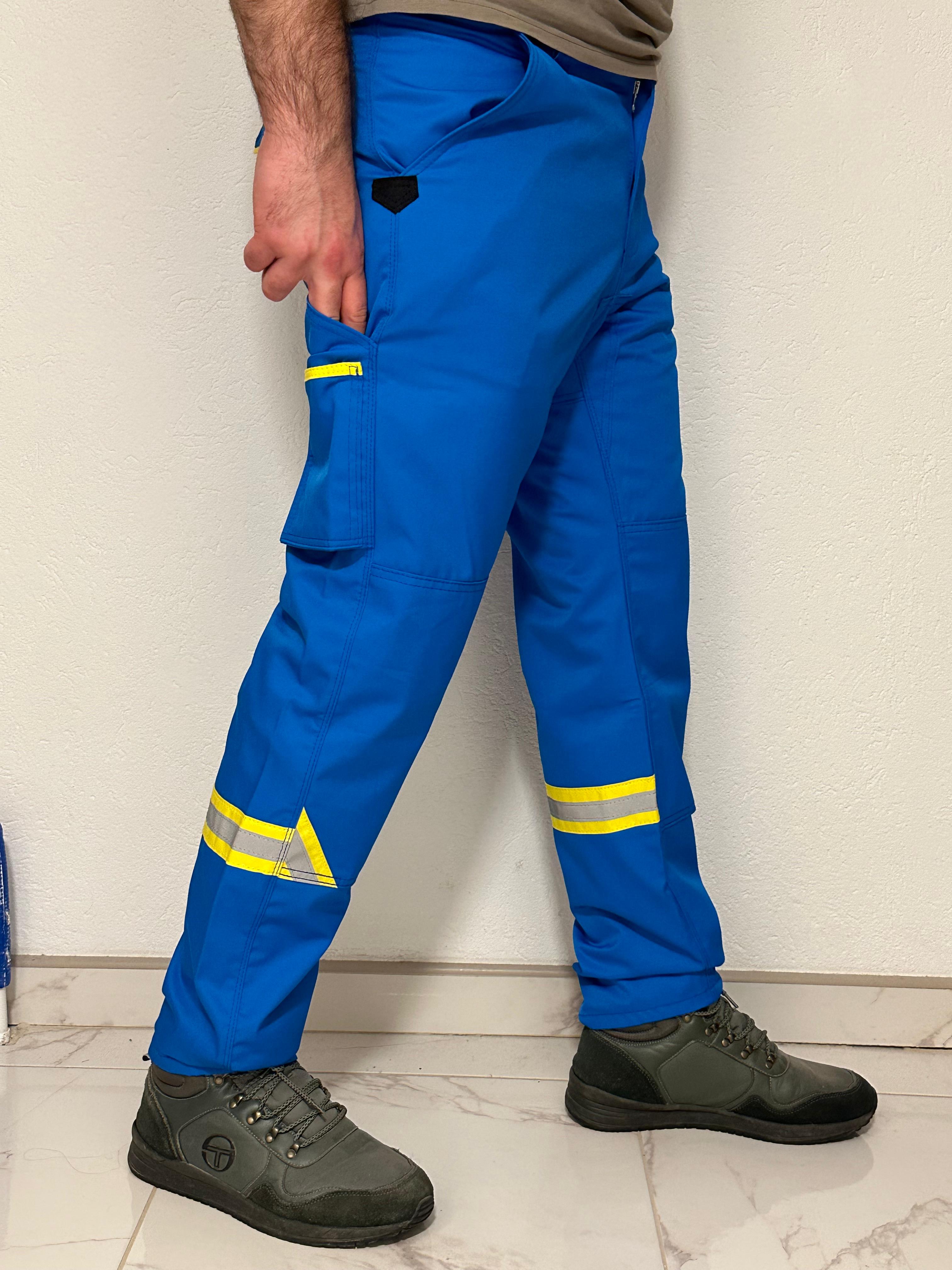 Profesionalne Plave Radne Pantalone