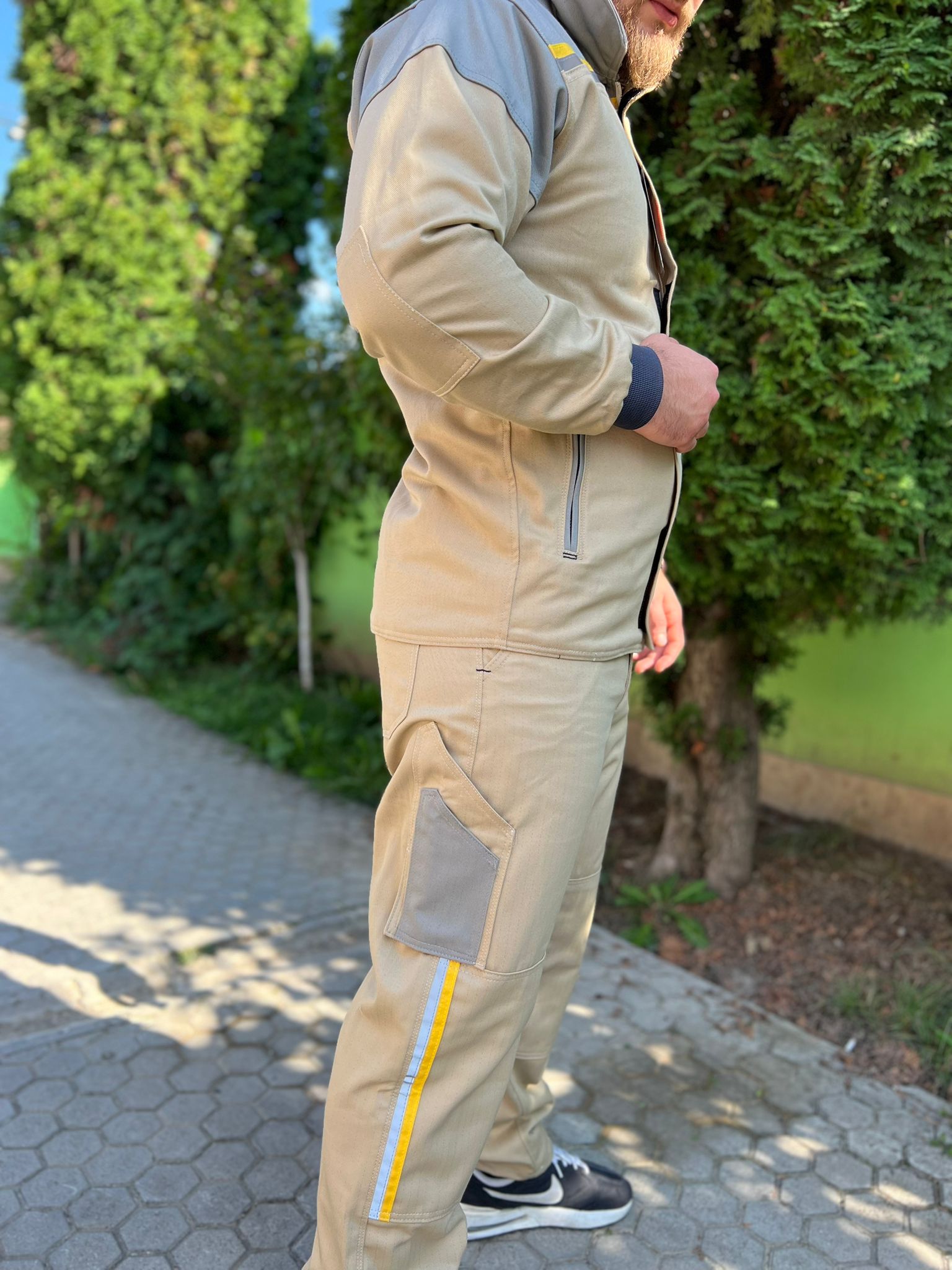 Profesionalne Krem Radne Pantalone