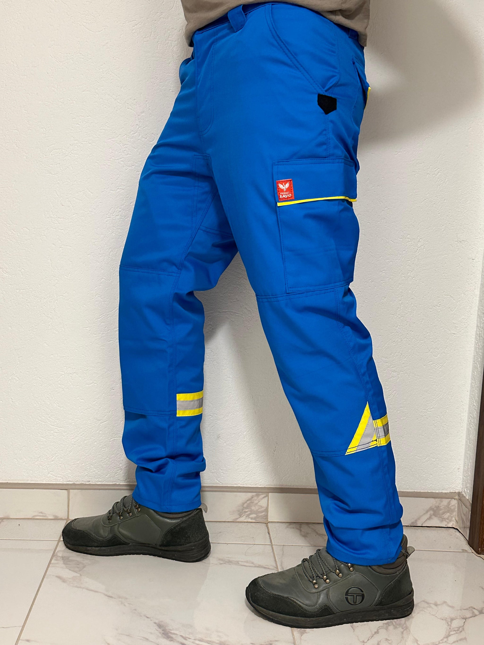 Profesionalne Plave Radne Pantalone