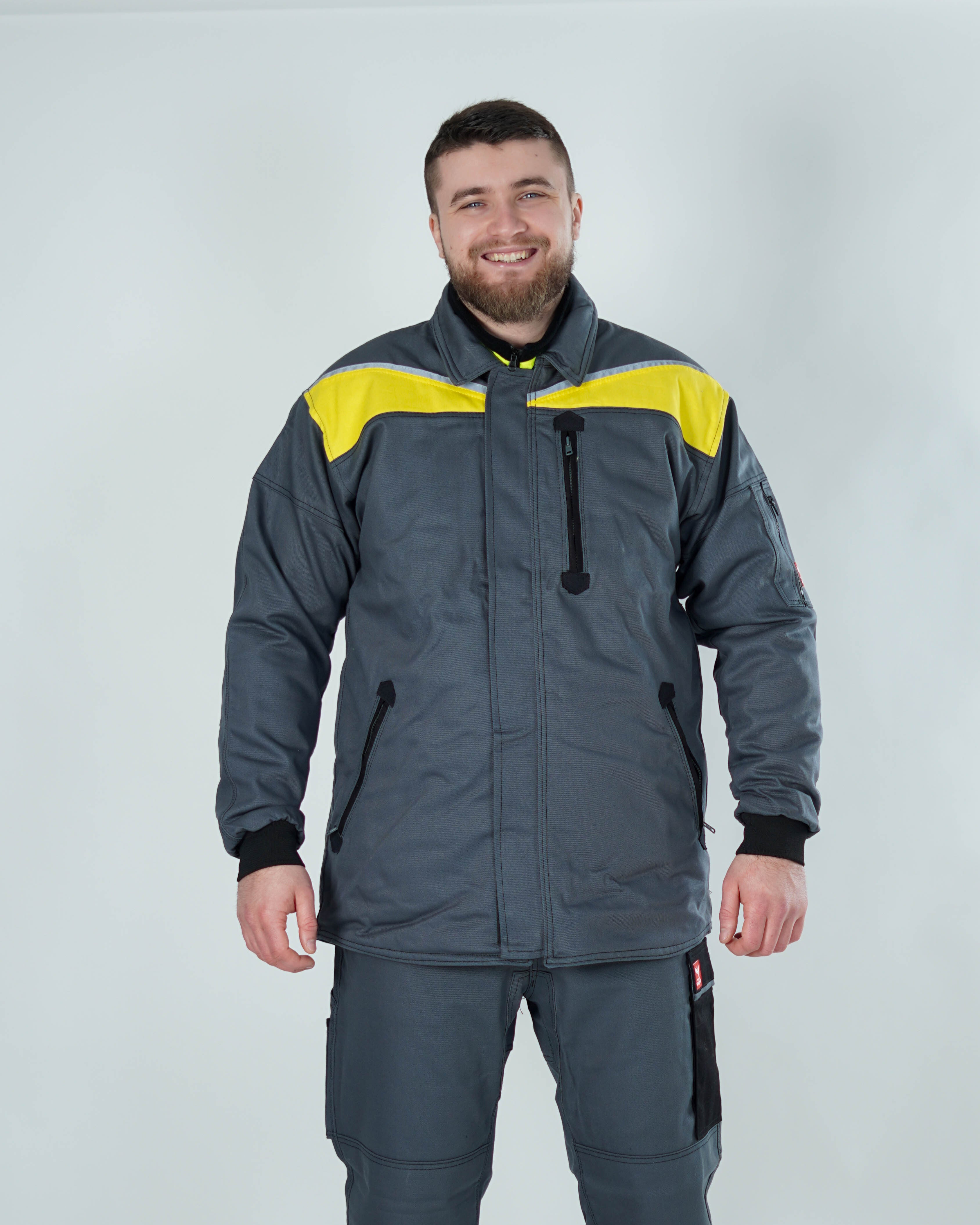 Mis Siva Profesionalna Zimska Jakna