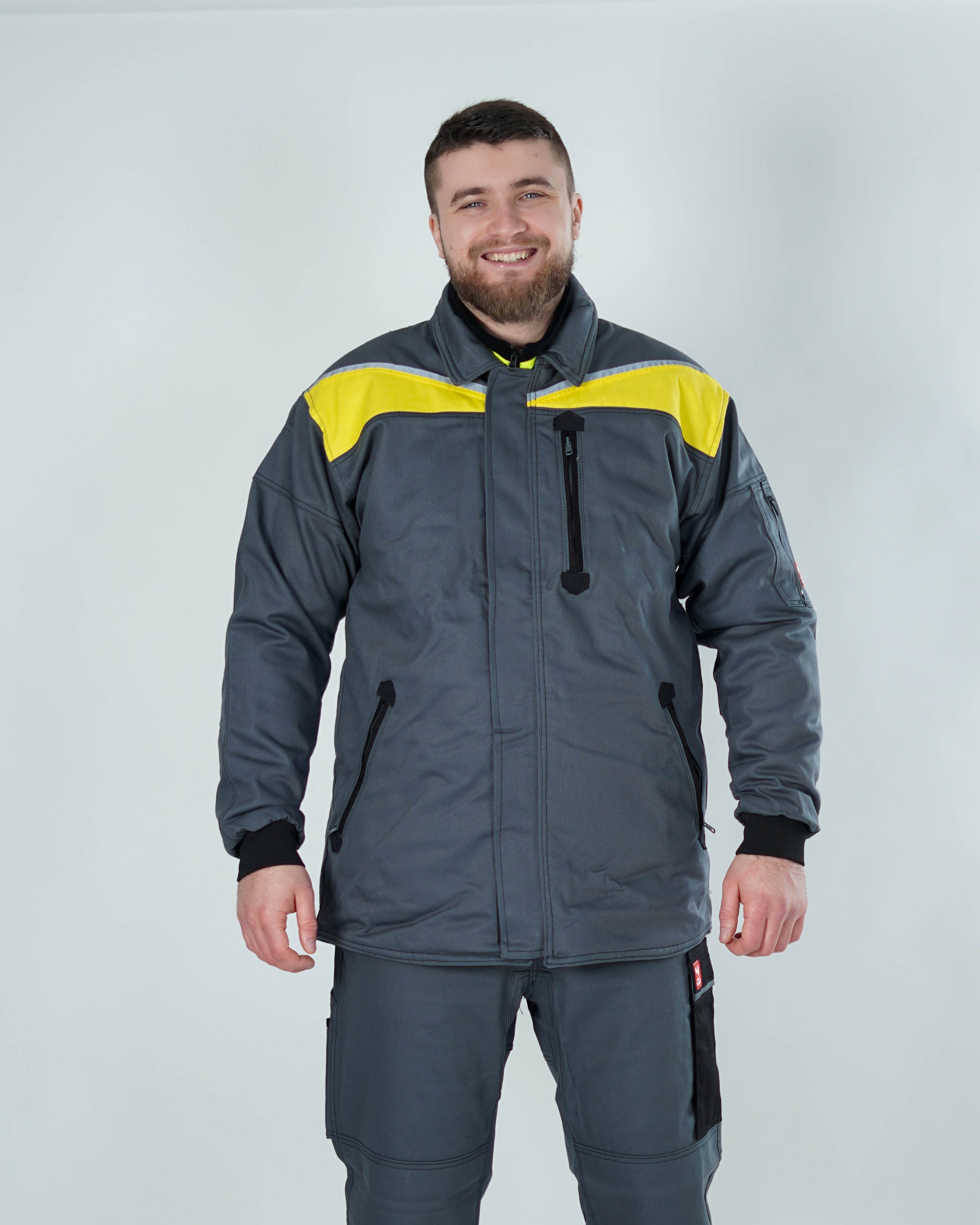 Mis Siva Profesionalna Zimska Jakna