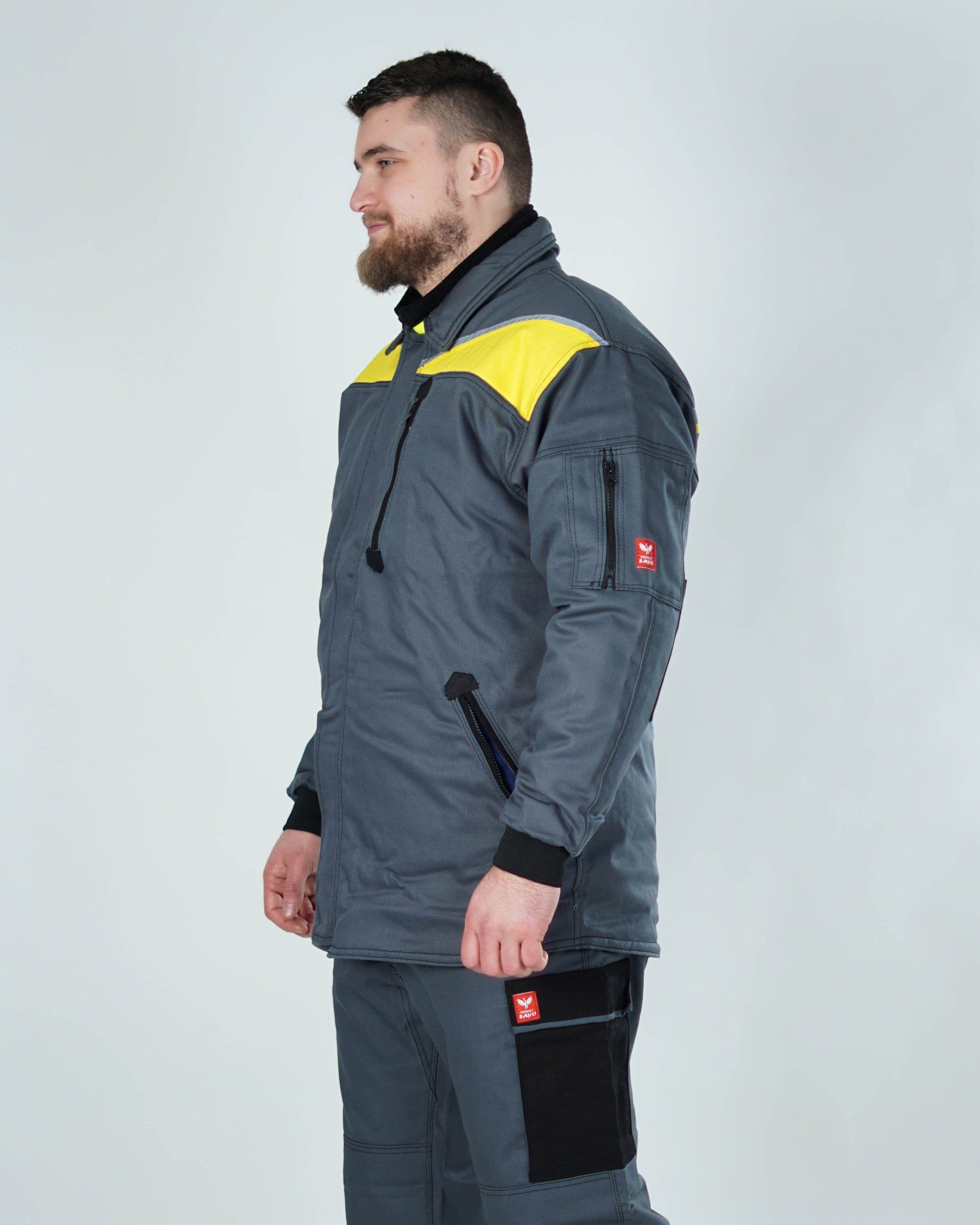 Mis Siva Profesionalna Zimska Jakna