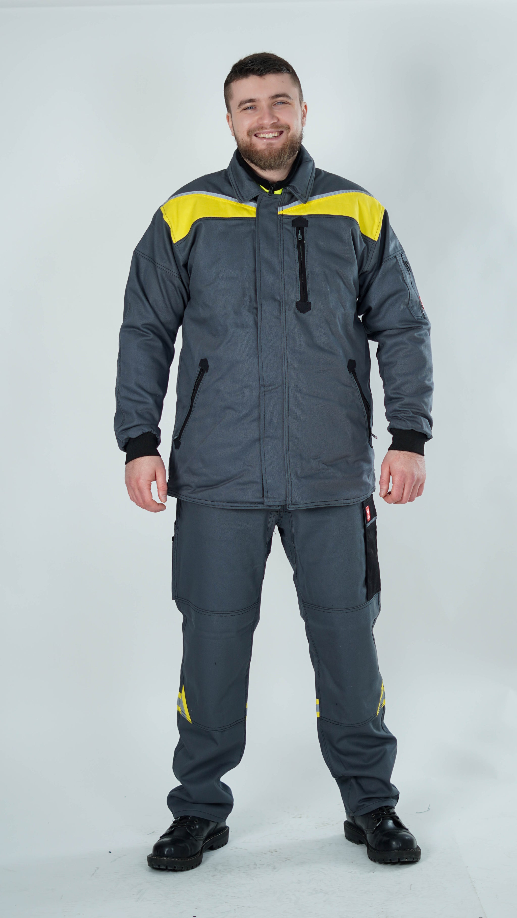 Komplet Profesionalno Sivo Radno Odelo