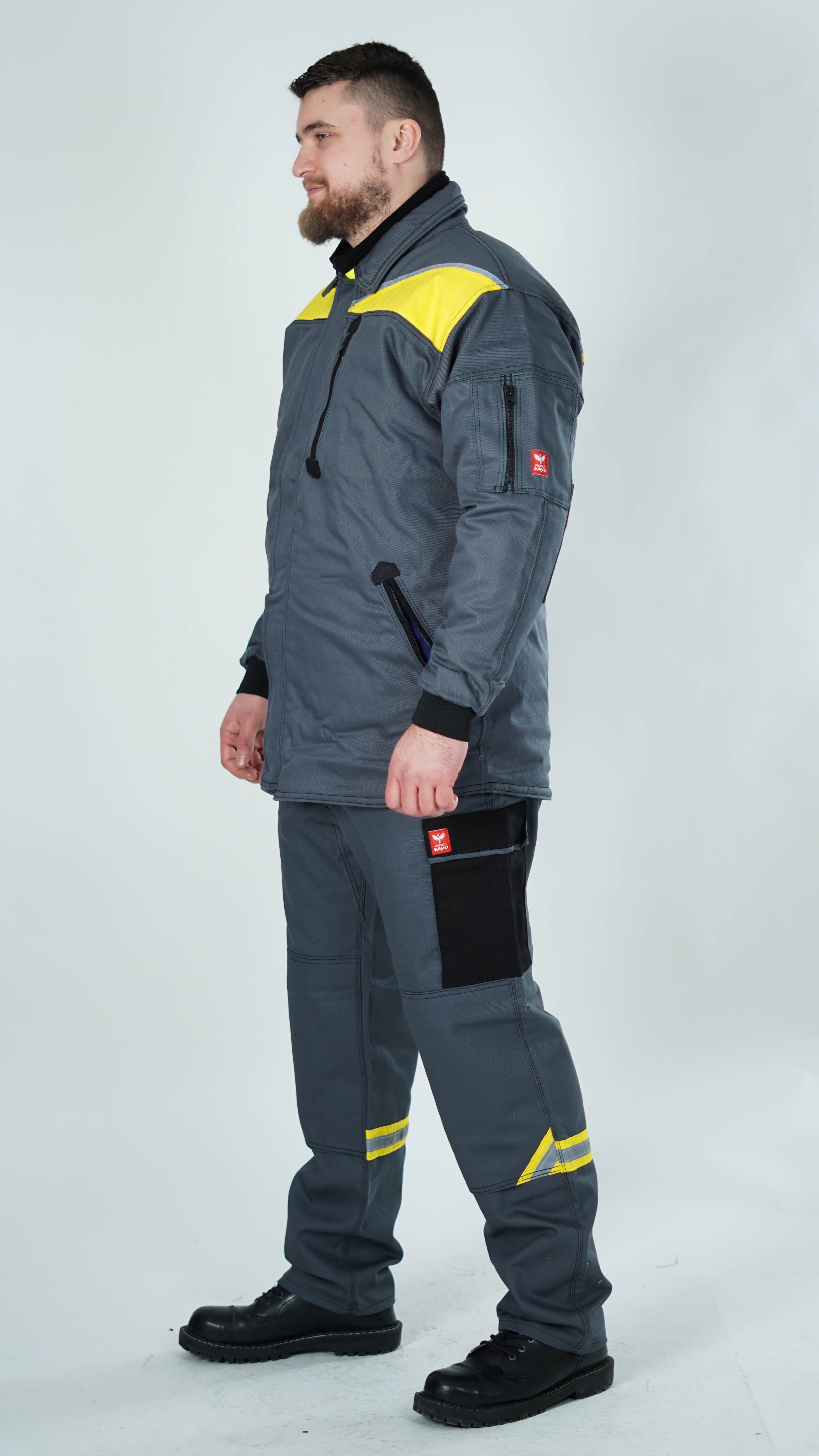 Komplet Profesionalno Sivo Radno Odelo