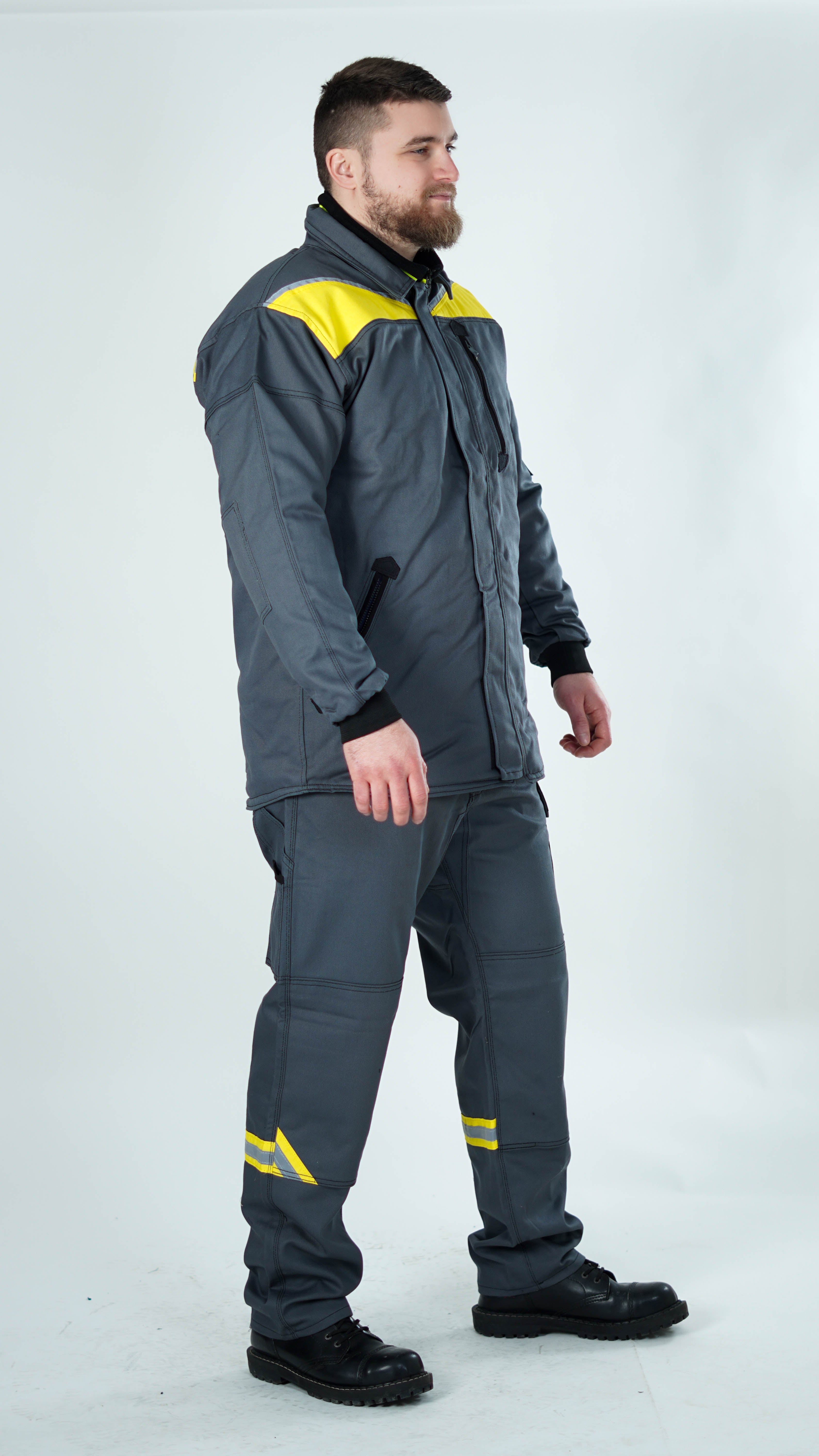 Komplet Profesionalno Sivo Radno Odelo