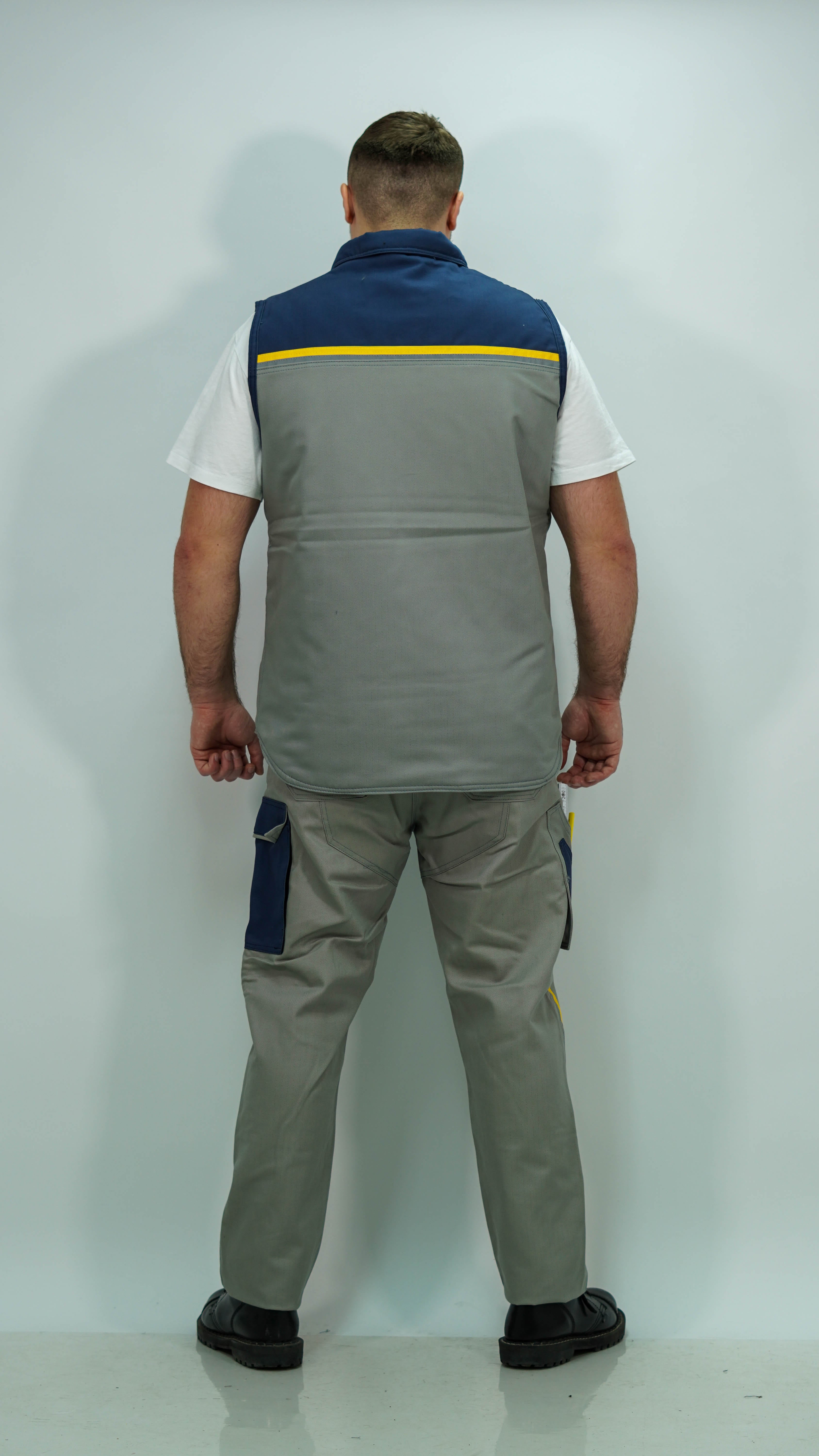 Mis Sivi Profesionalni Radni Prsluk