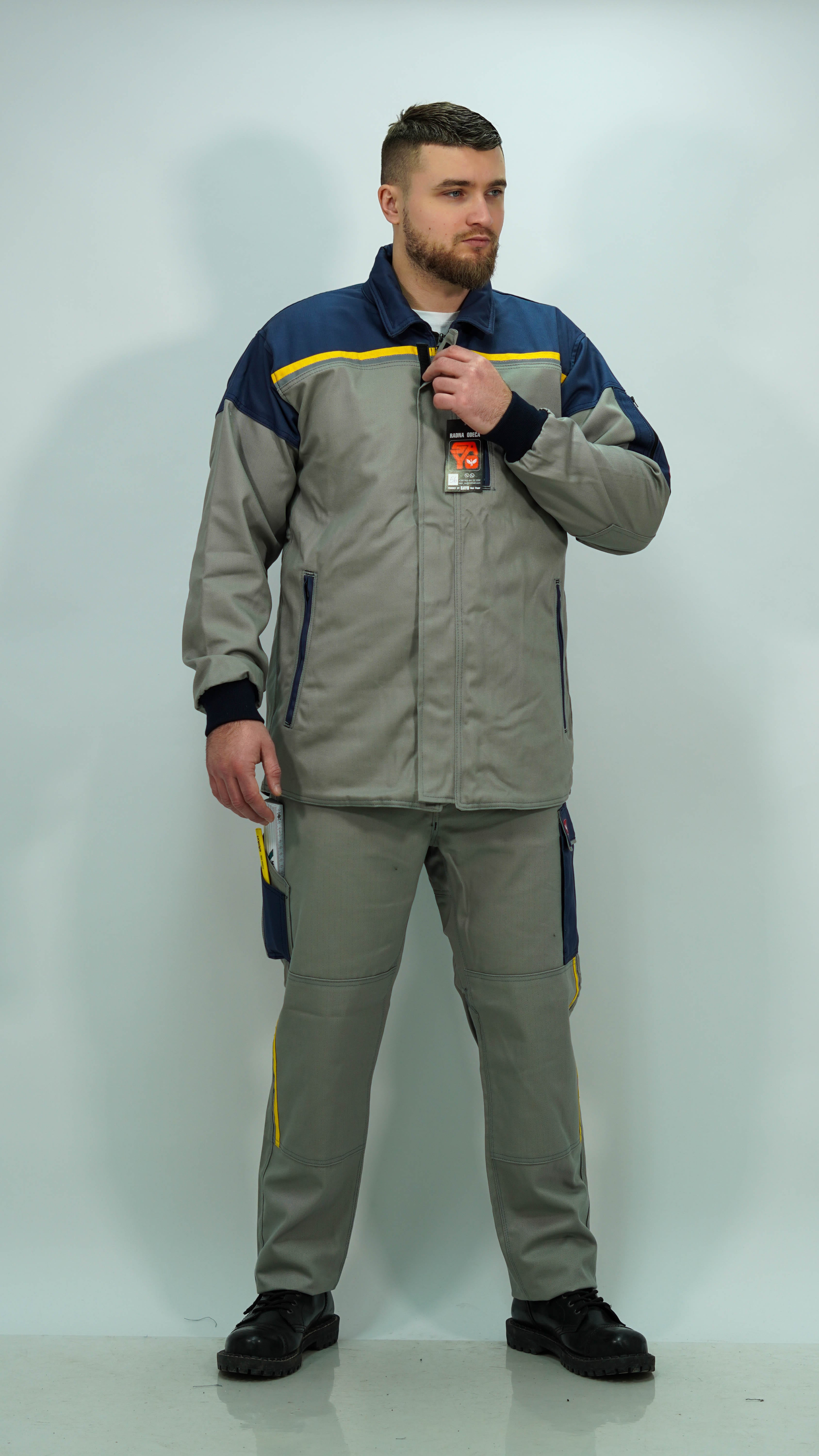 Mis Siva Profesionalna Zimska Jakna