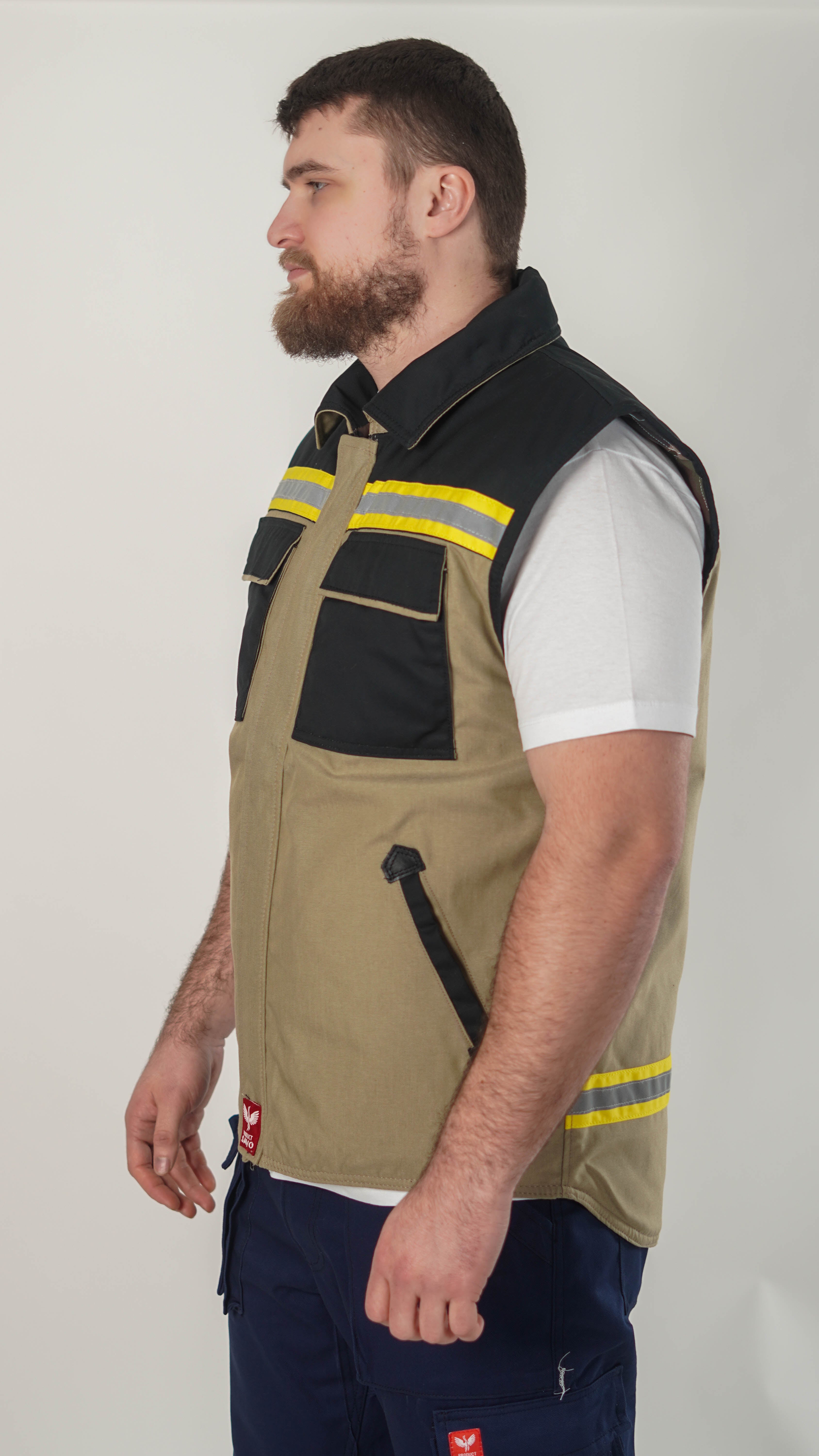 Profesionalni Krem Radni Prsluk