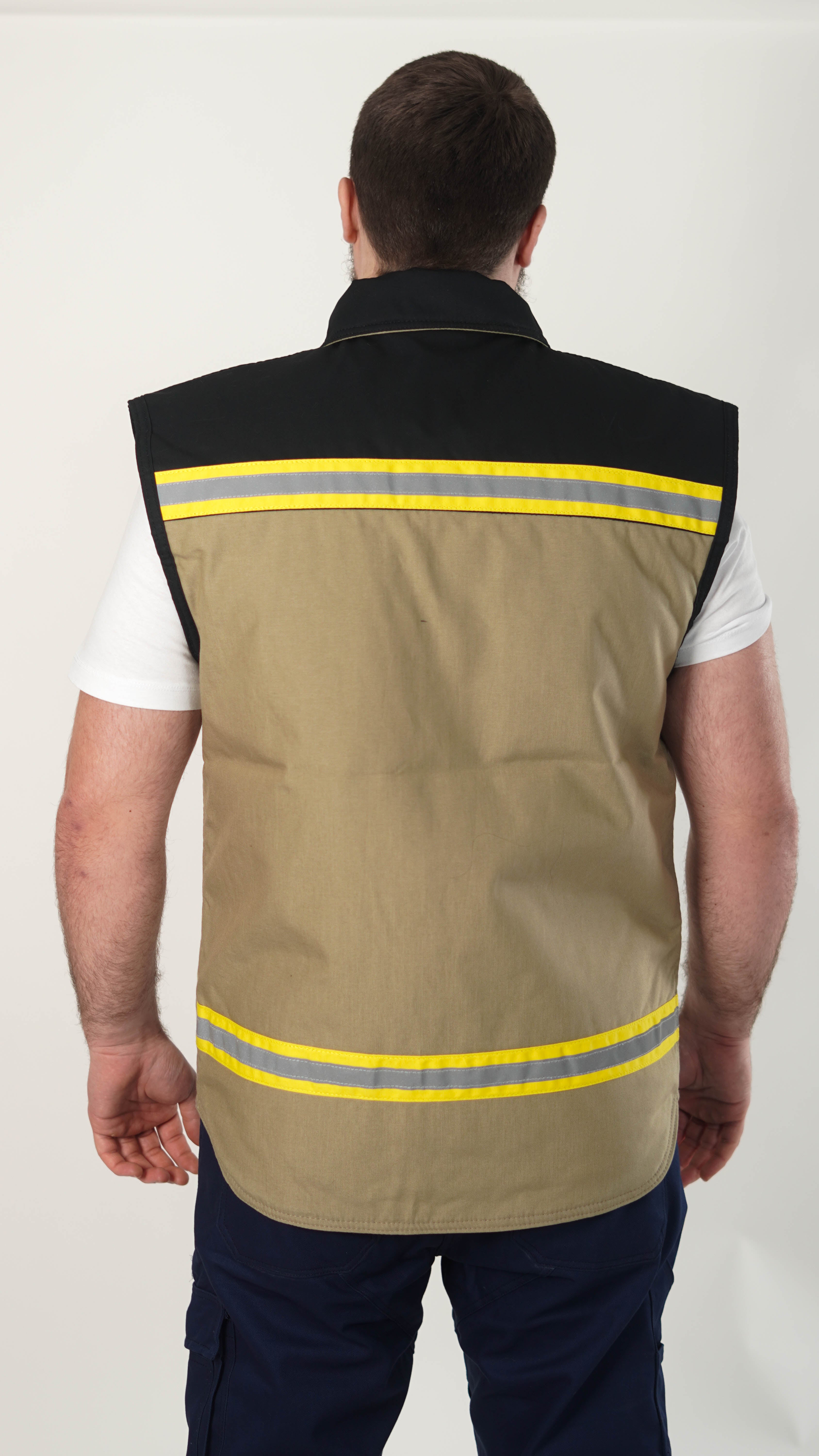 Profesionalni Krem Radni Prsluk