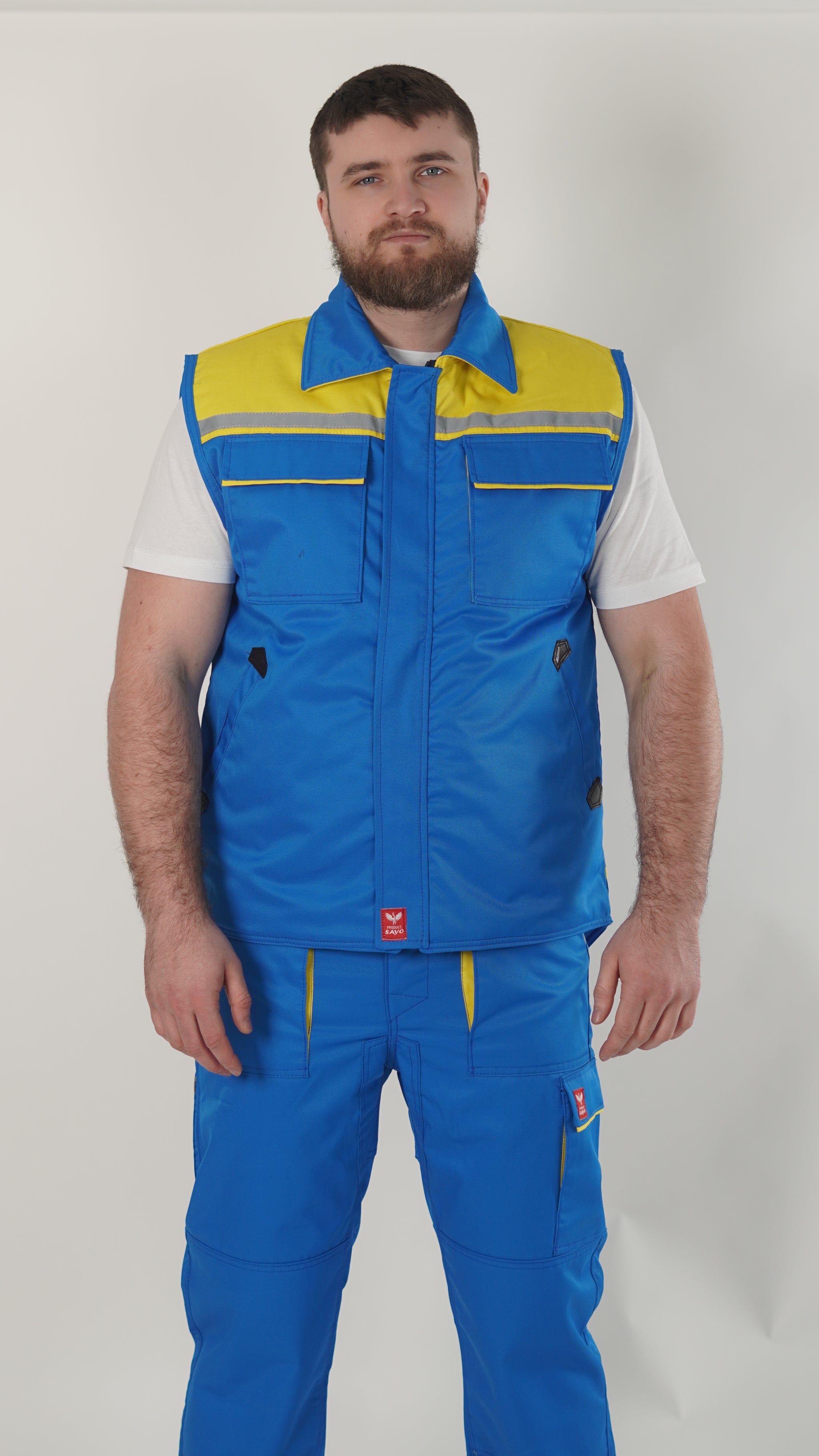 Profesionalni Plavi Radni Prsluk