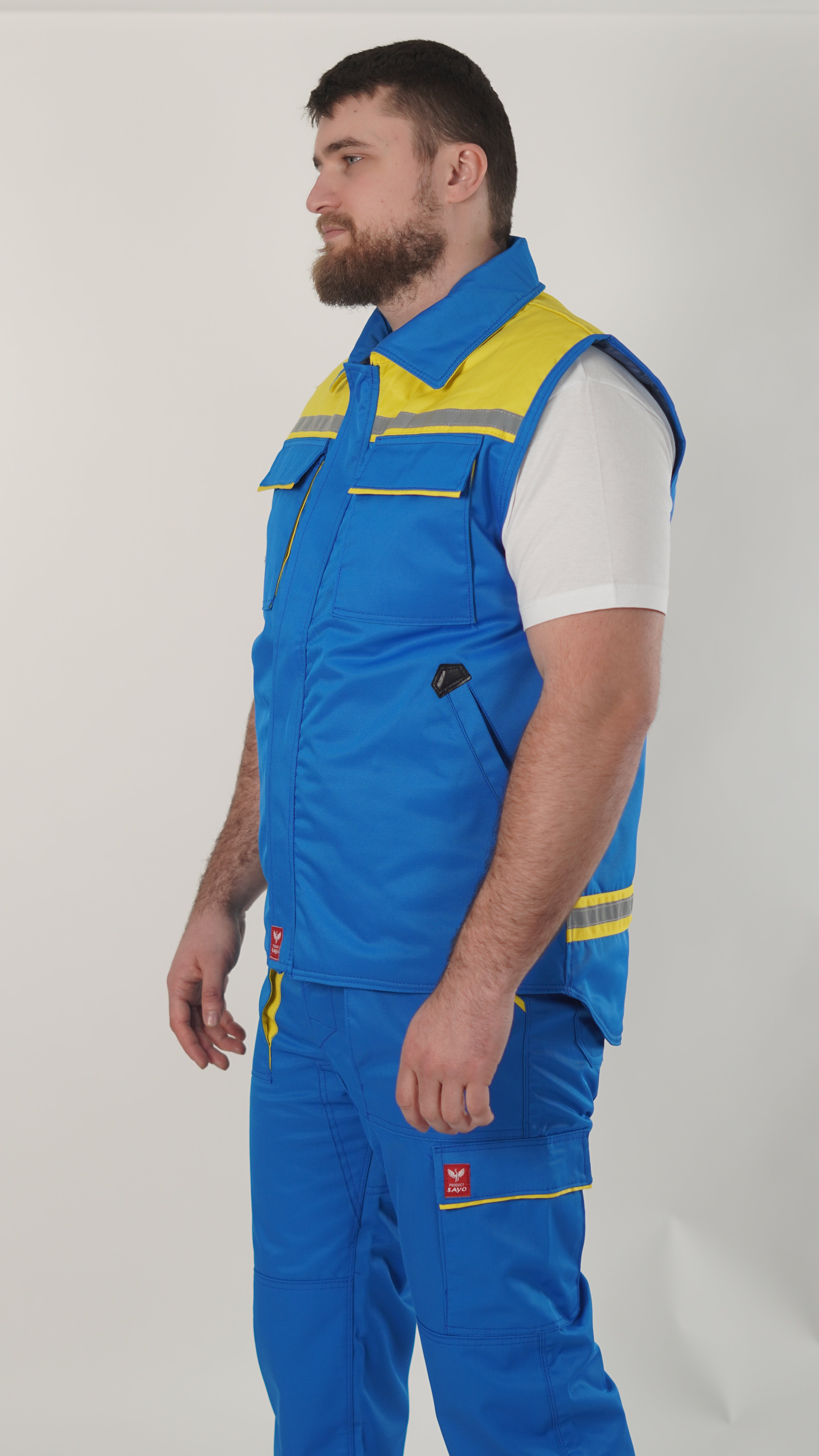 Profesionalni Plavi Radni Prsluk