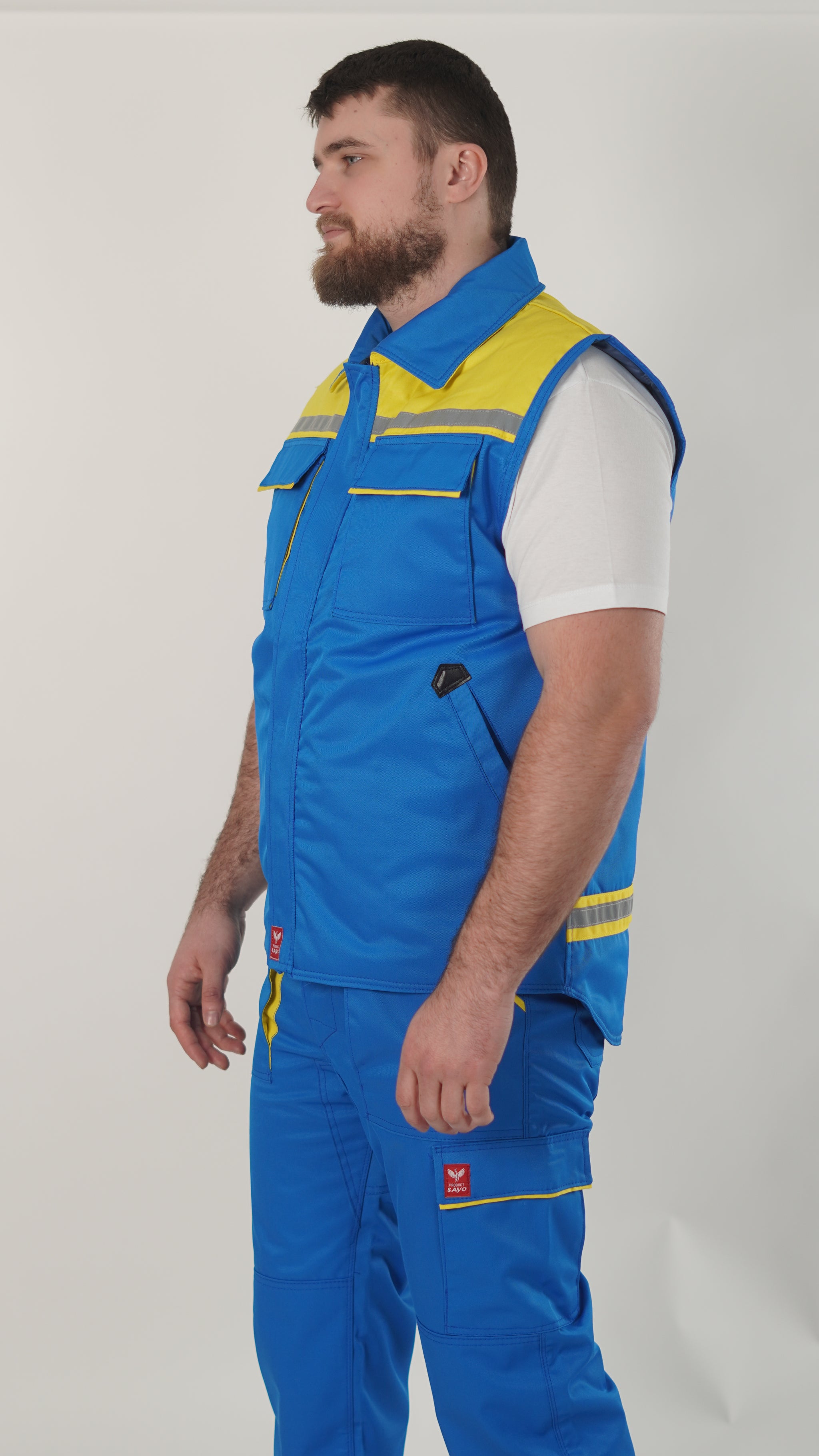 Profesionalni Plavi Radni Prsluk