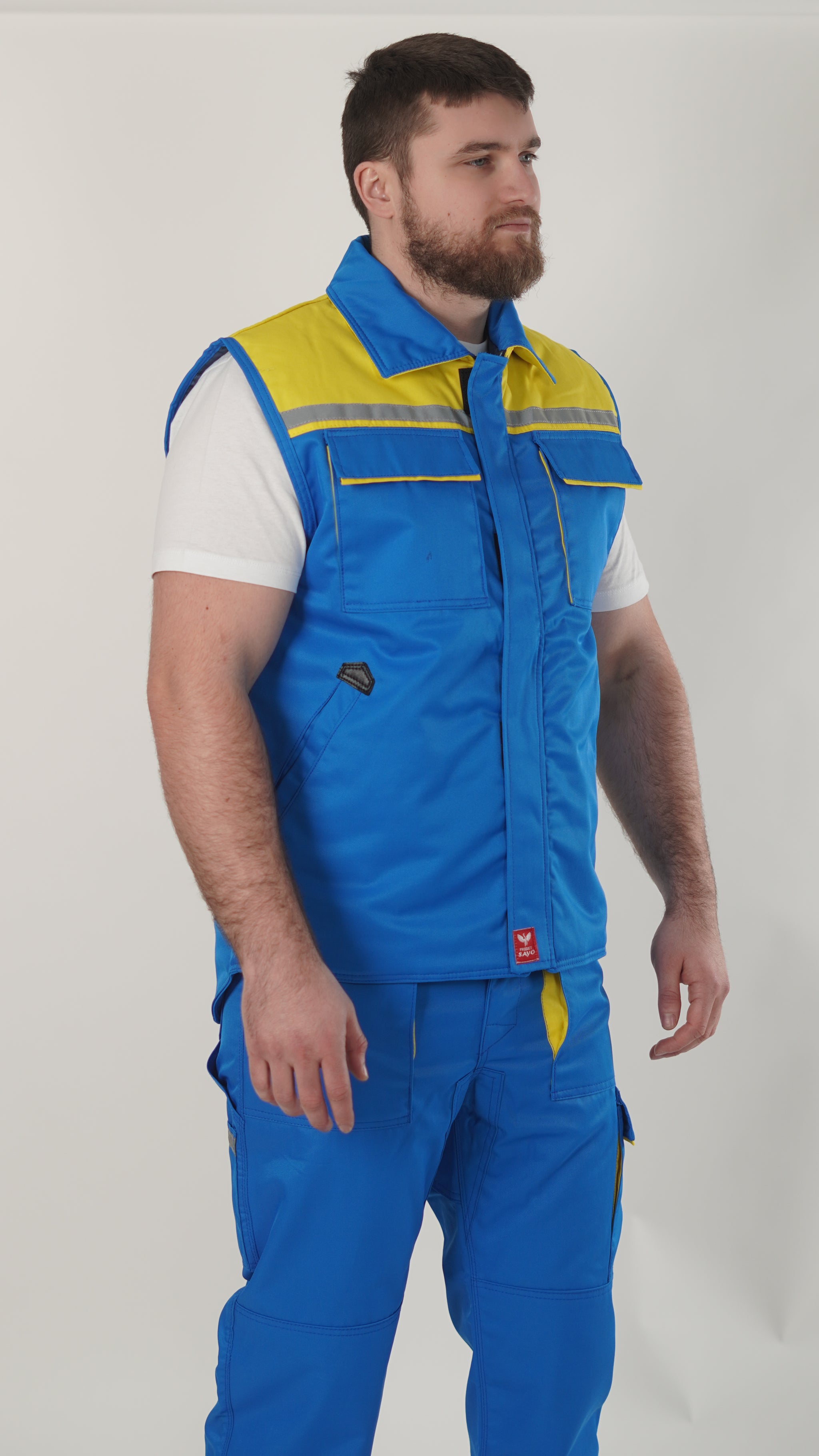 Profesionalni Plavi Radni Prsluk