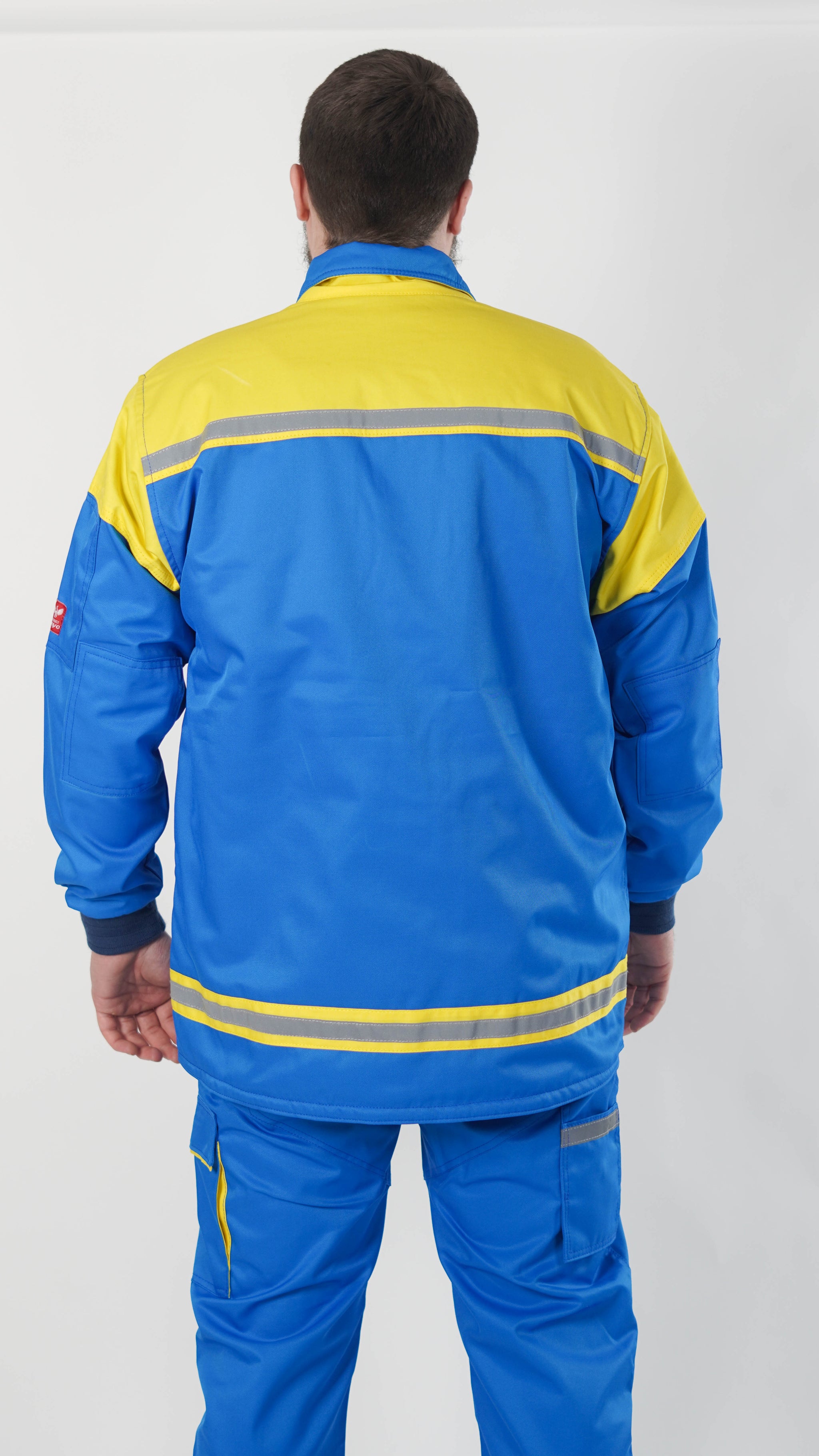 Profesionalna Plava Zimska Jakna