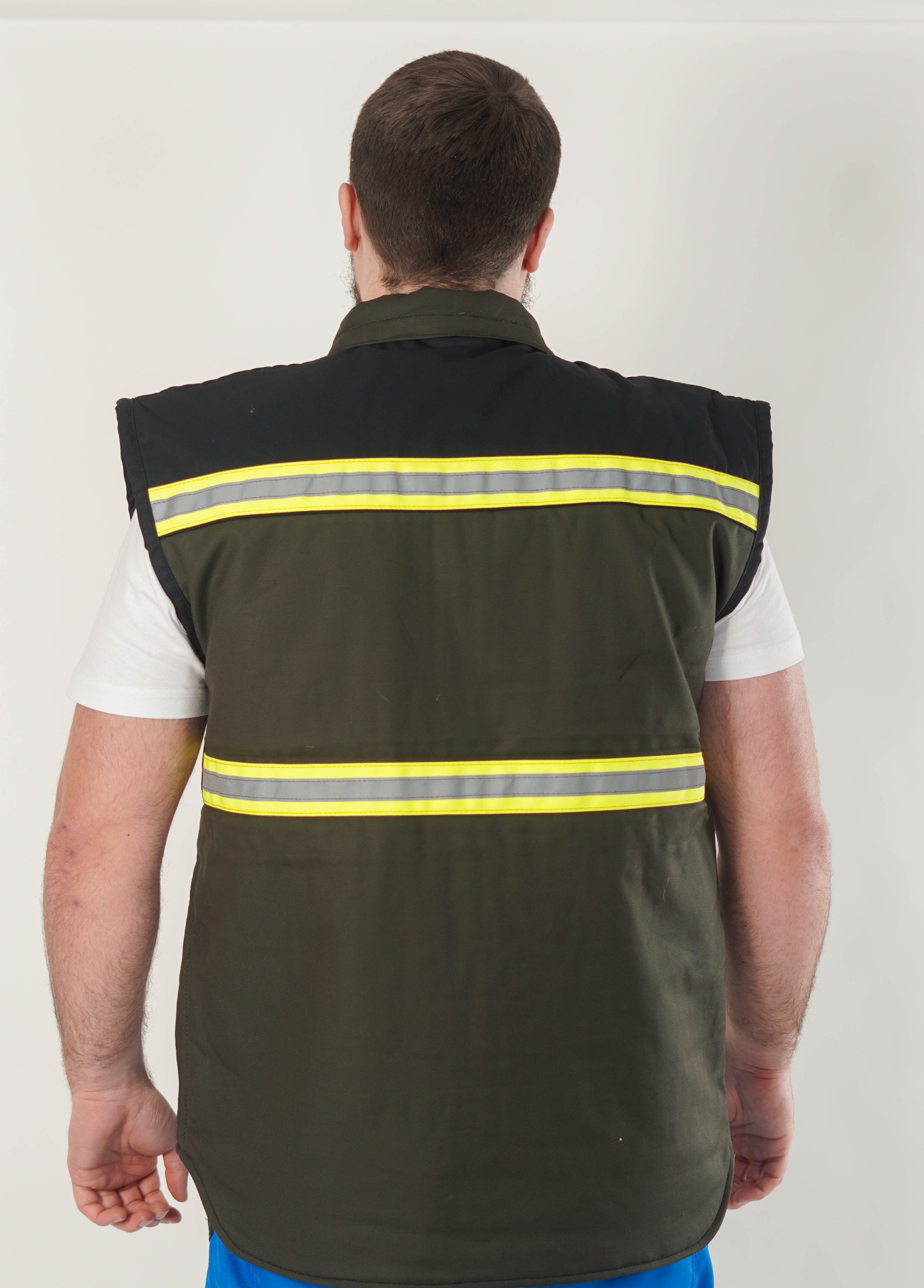 Profesionalni Maslinasto Zeleni Radni Prsluk