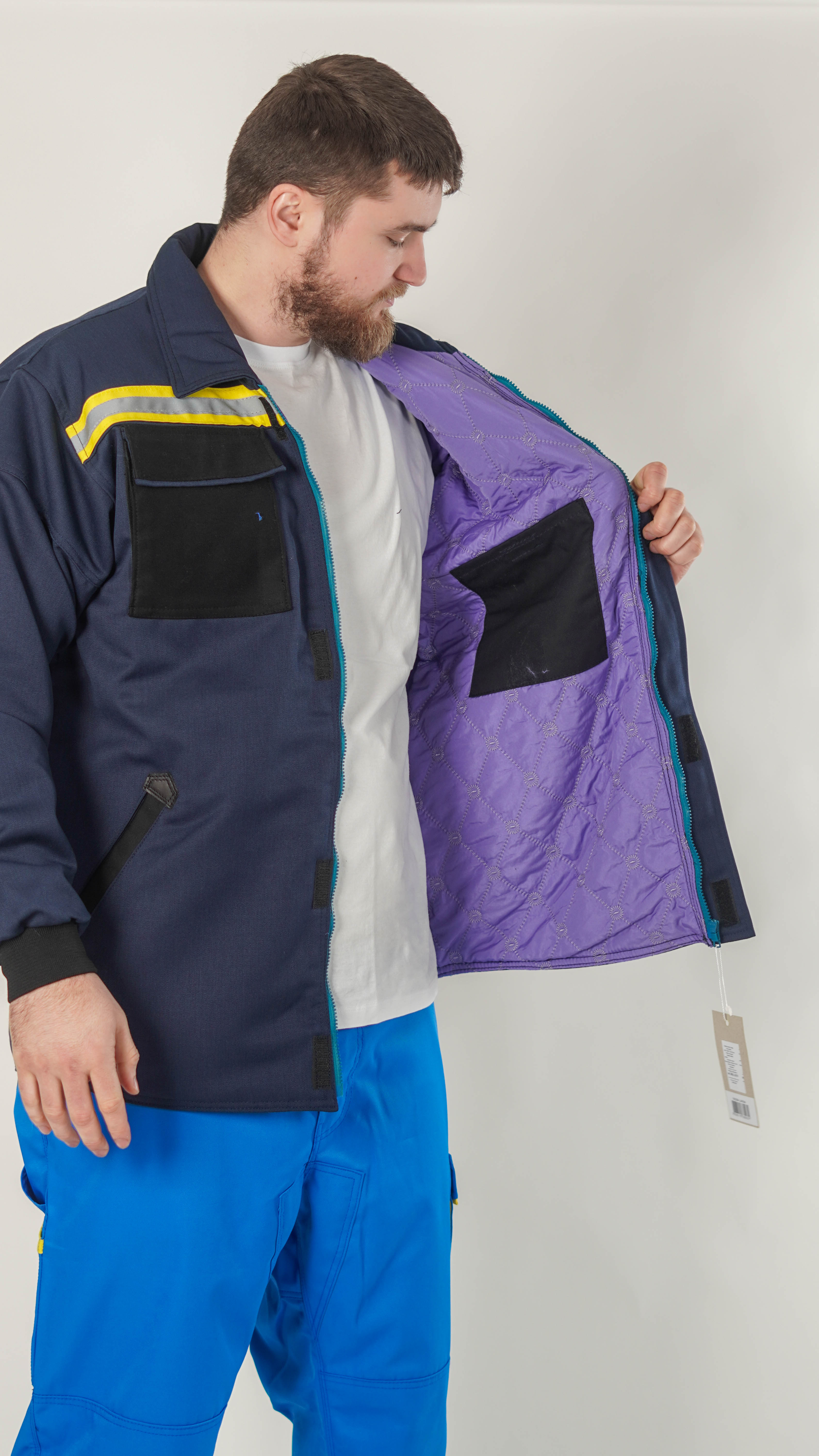 Profesionalna Teget Zimska Jakna