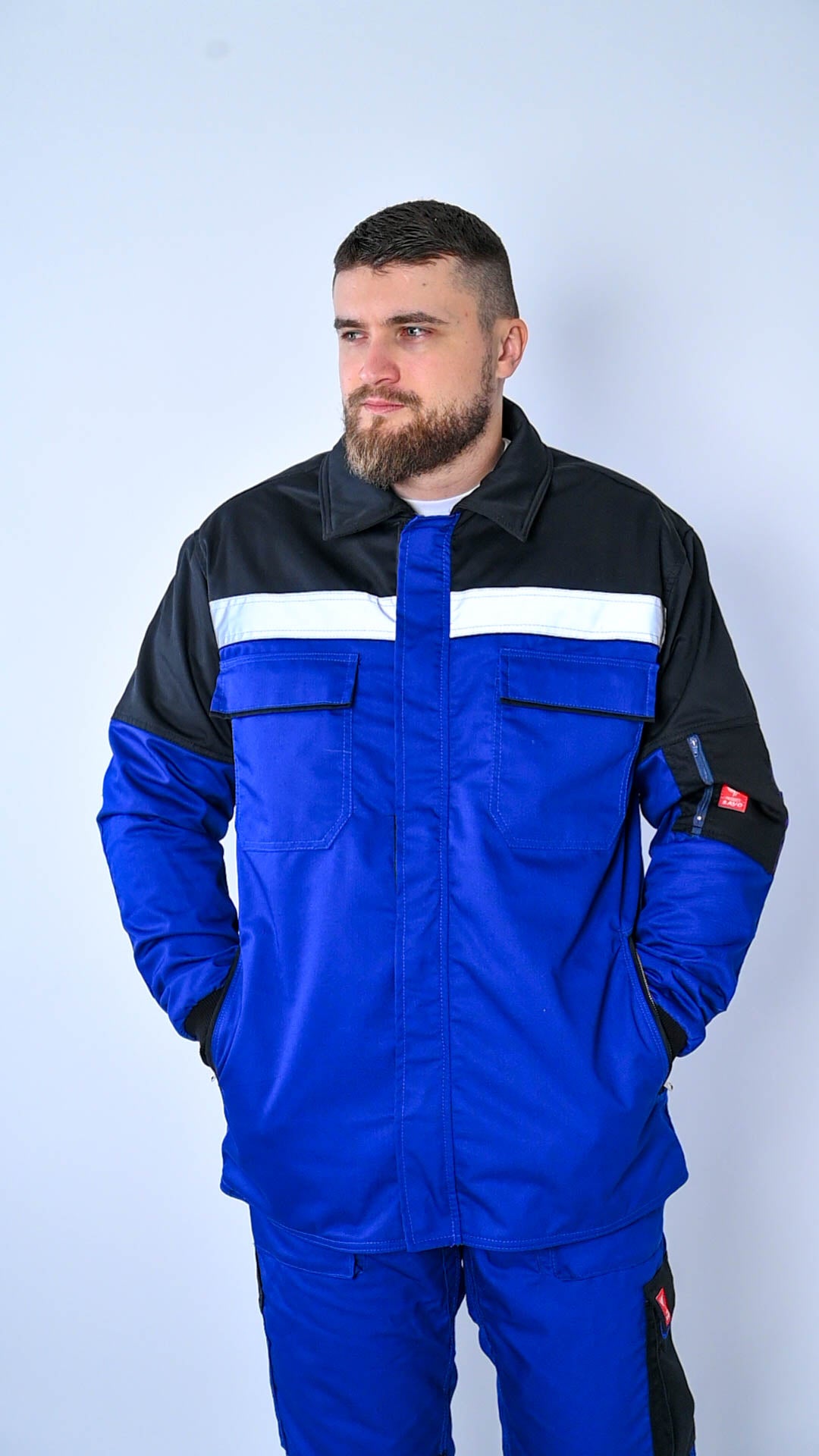 Kraljevsko Plava Zimska Jakna