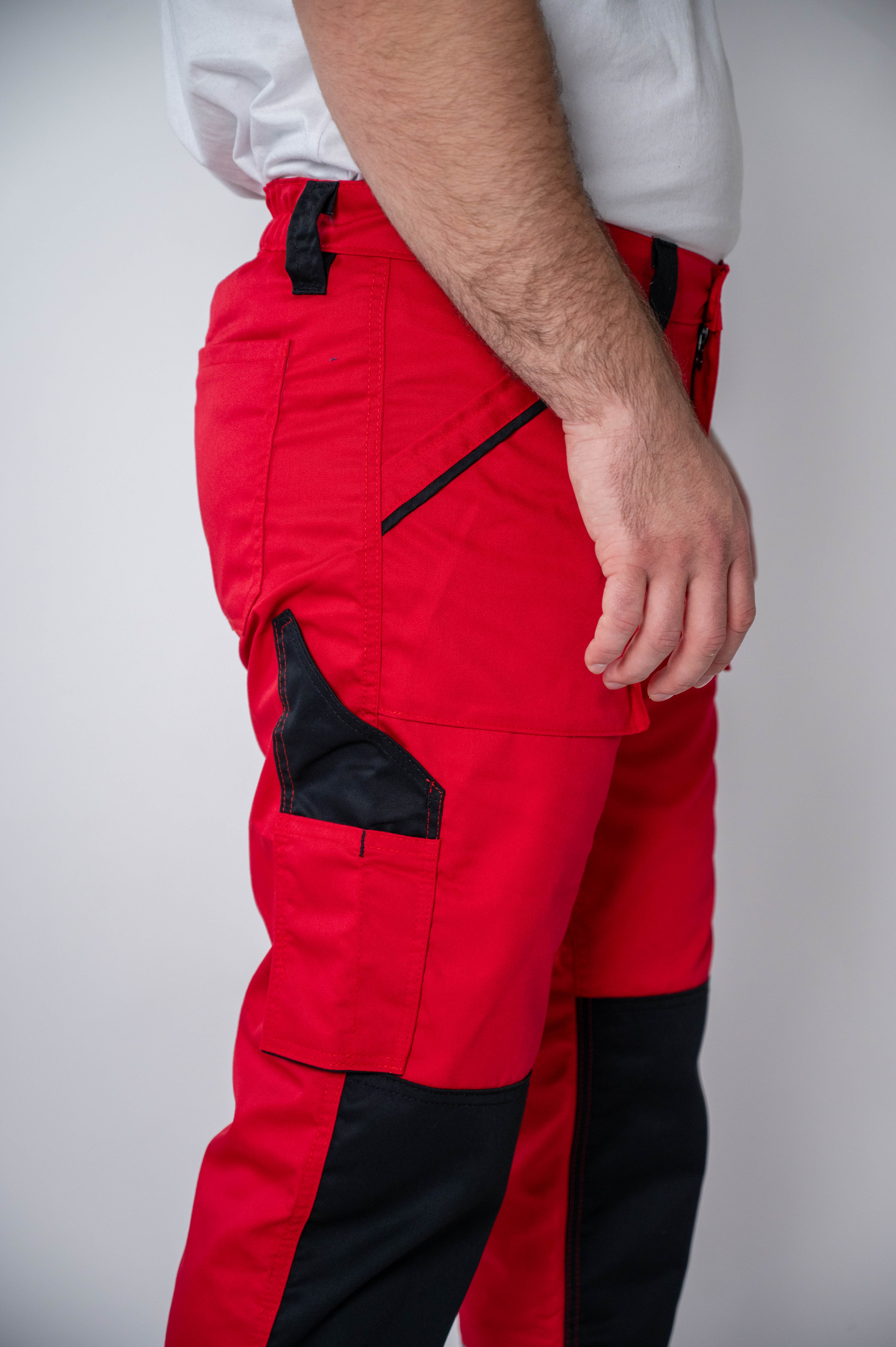 Crvene Radne Pantalone