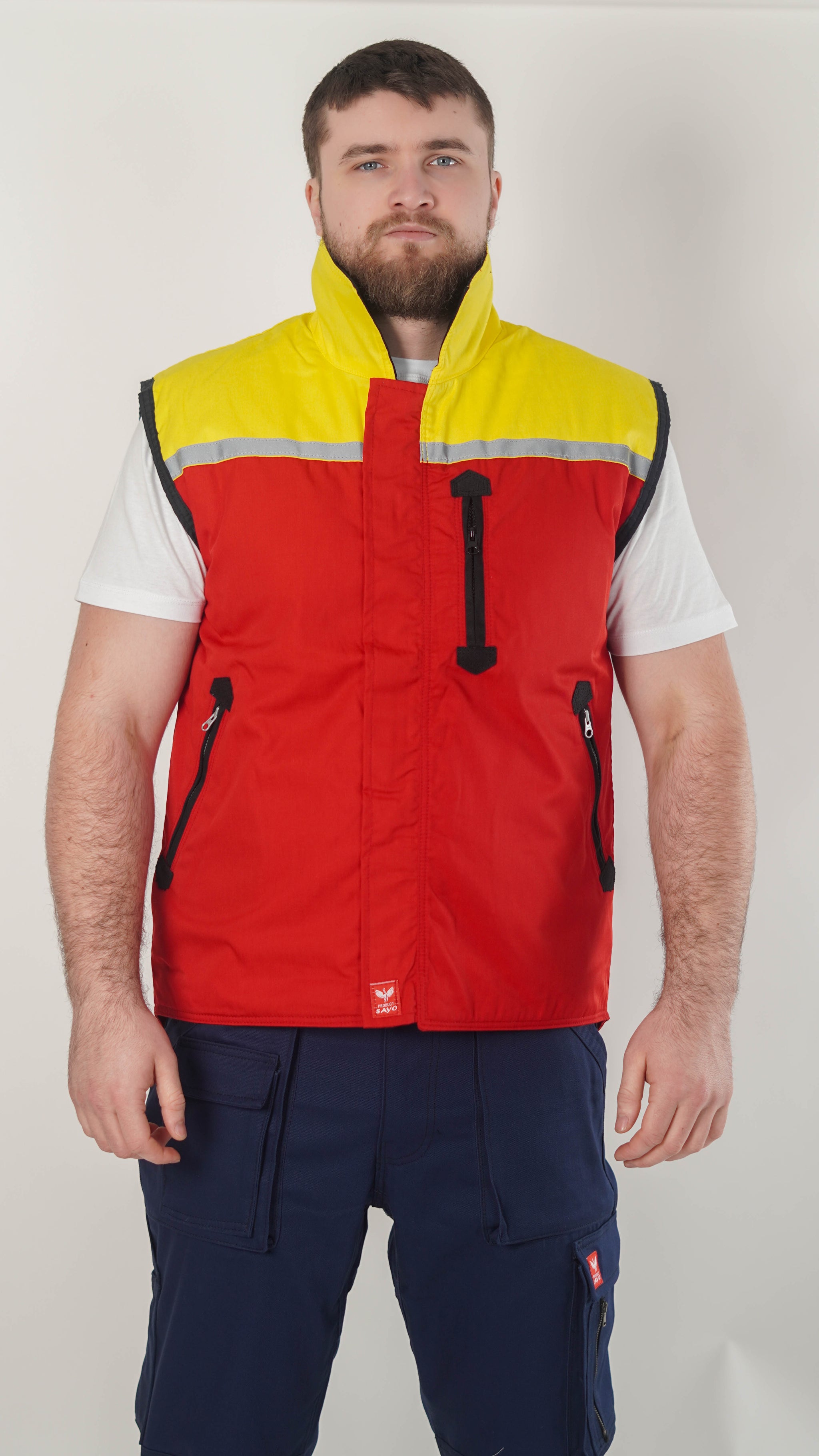 Profesionalni Crveni Radni Prsluk