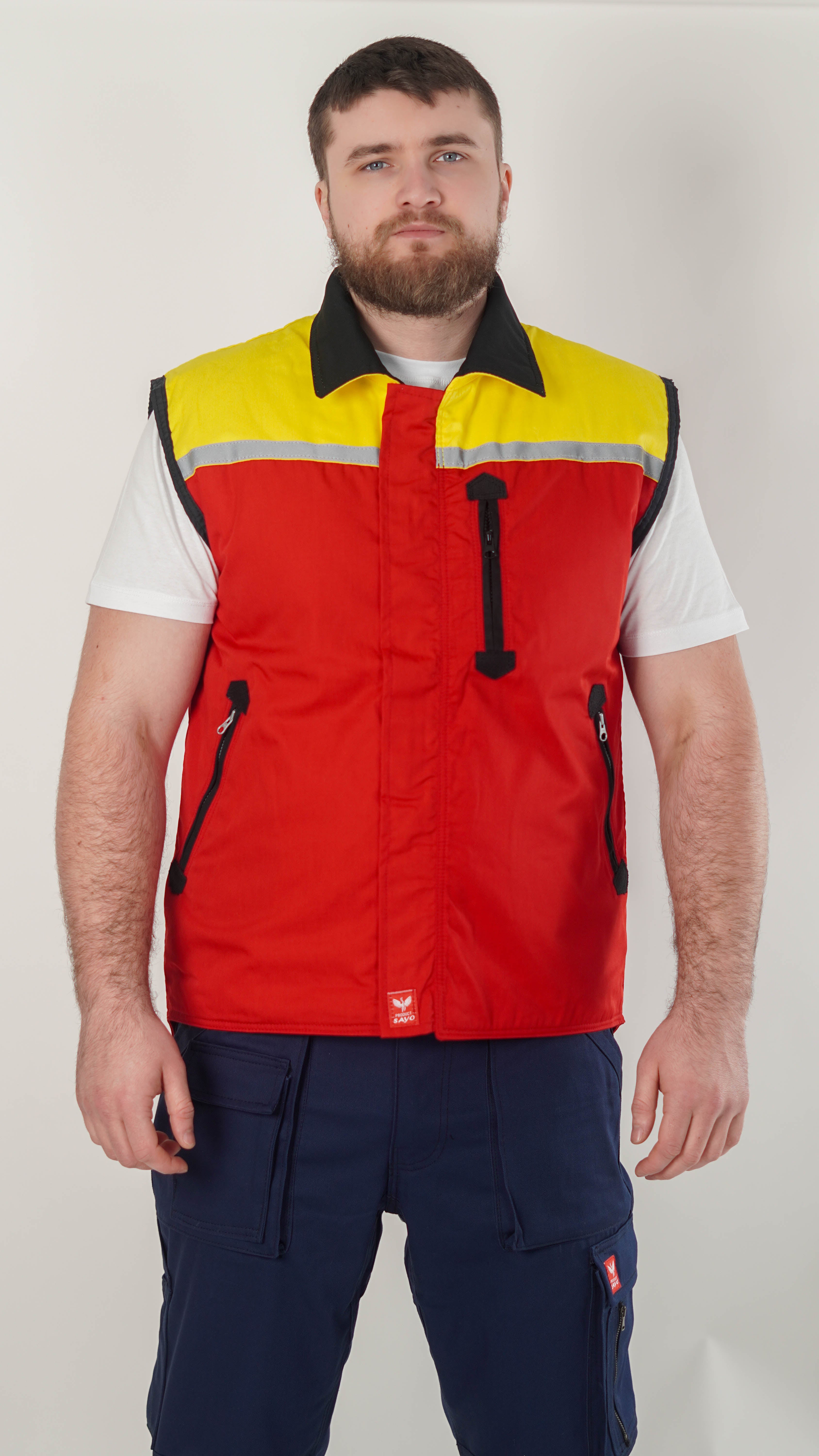 Profesionalni Crveni Radni Prsluk