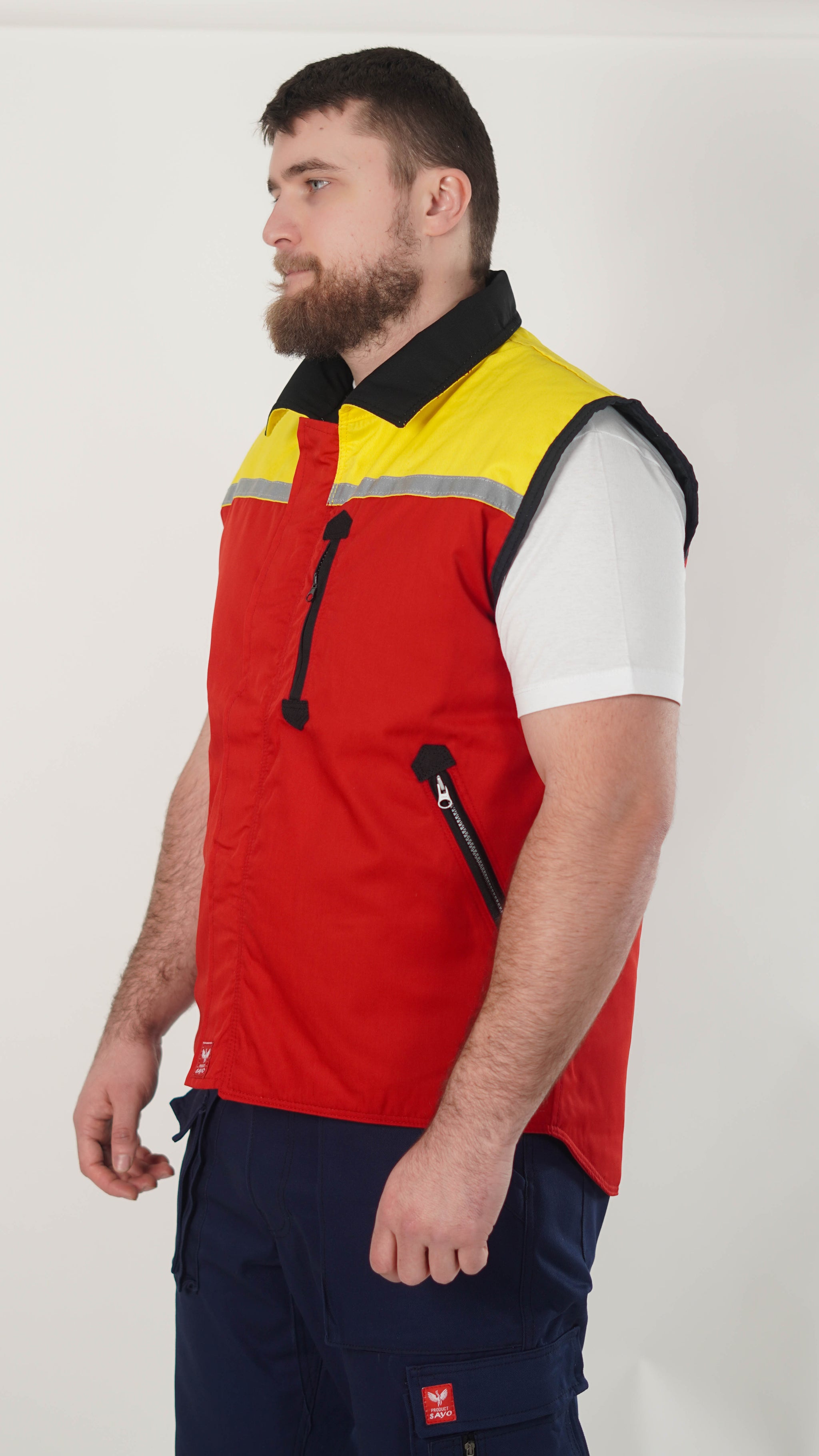 Profesionalni Crveni Radni Prsluk