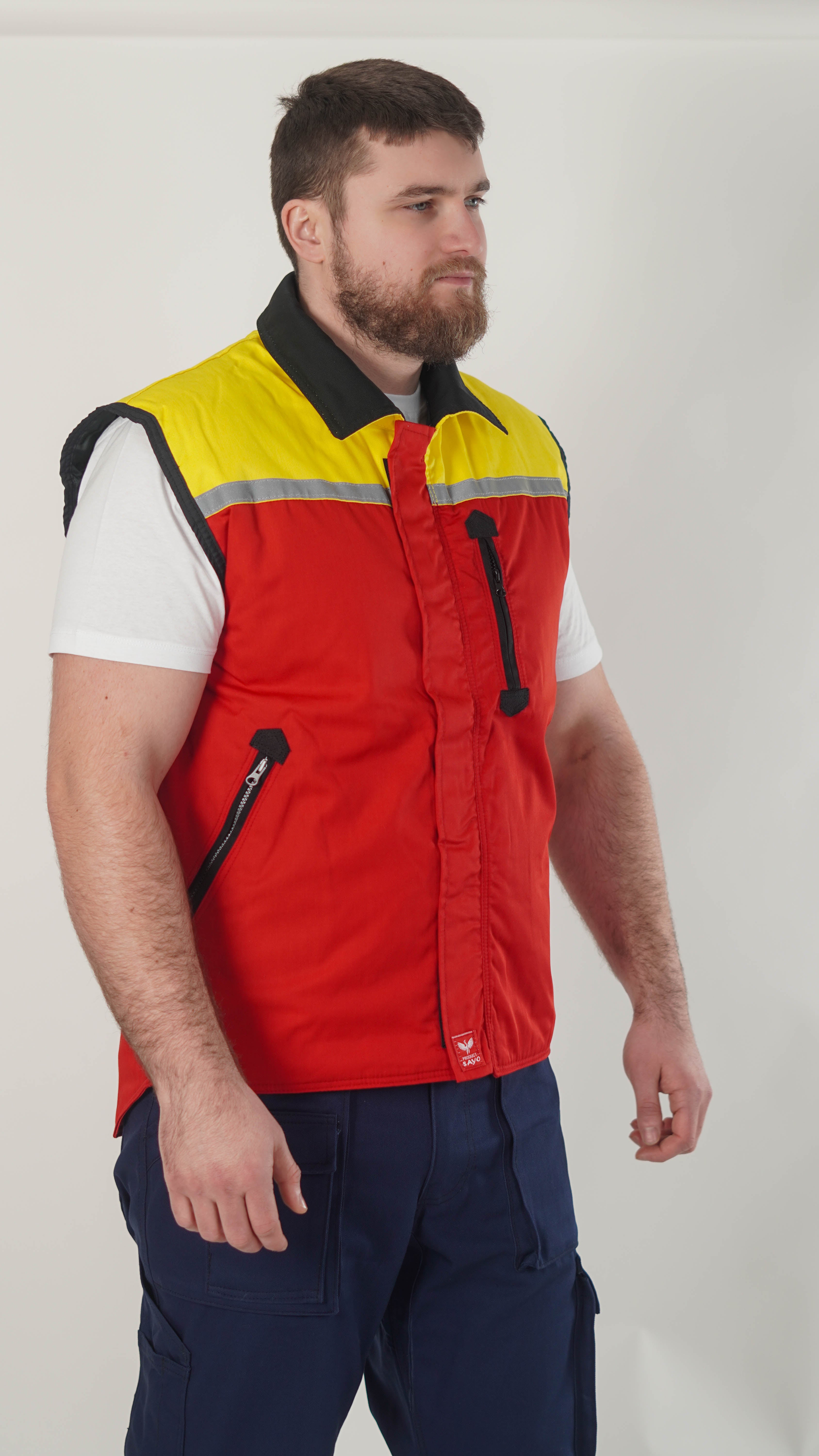 Profesionalni Crveni Radni Prsluk