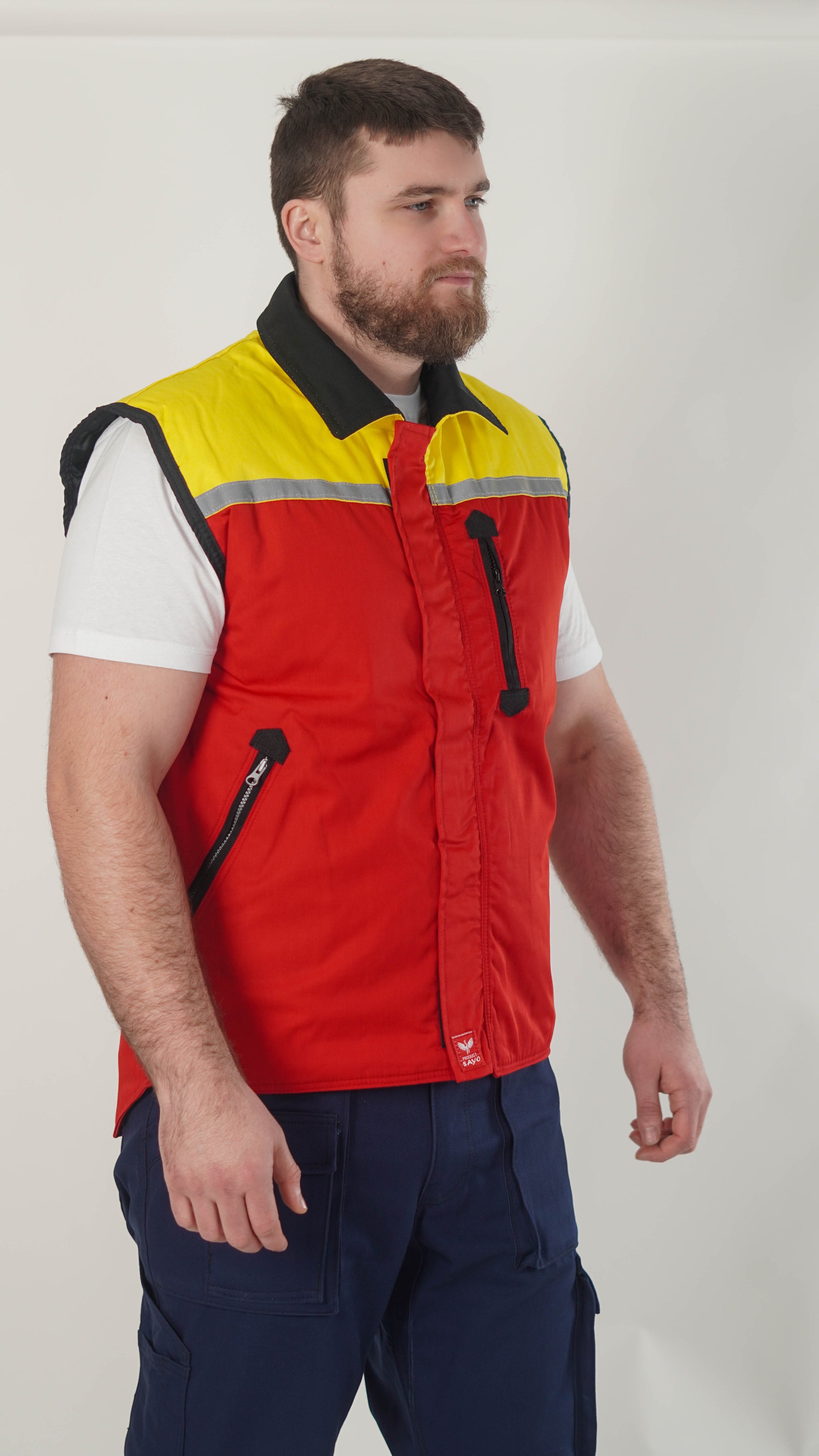 Profesionalni Crveni Radni Prsluk