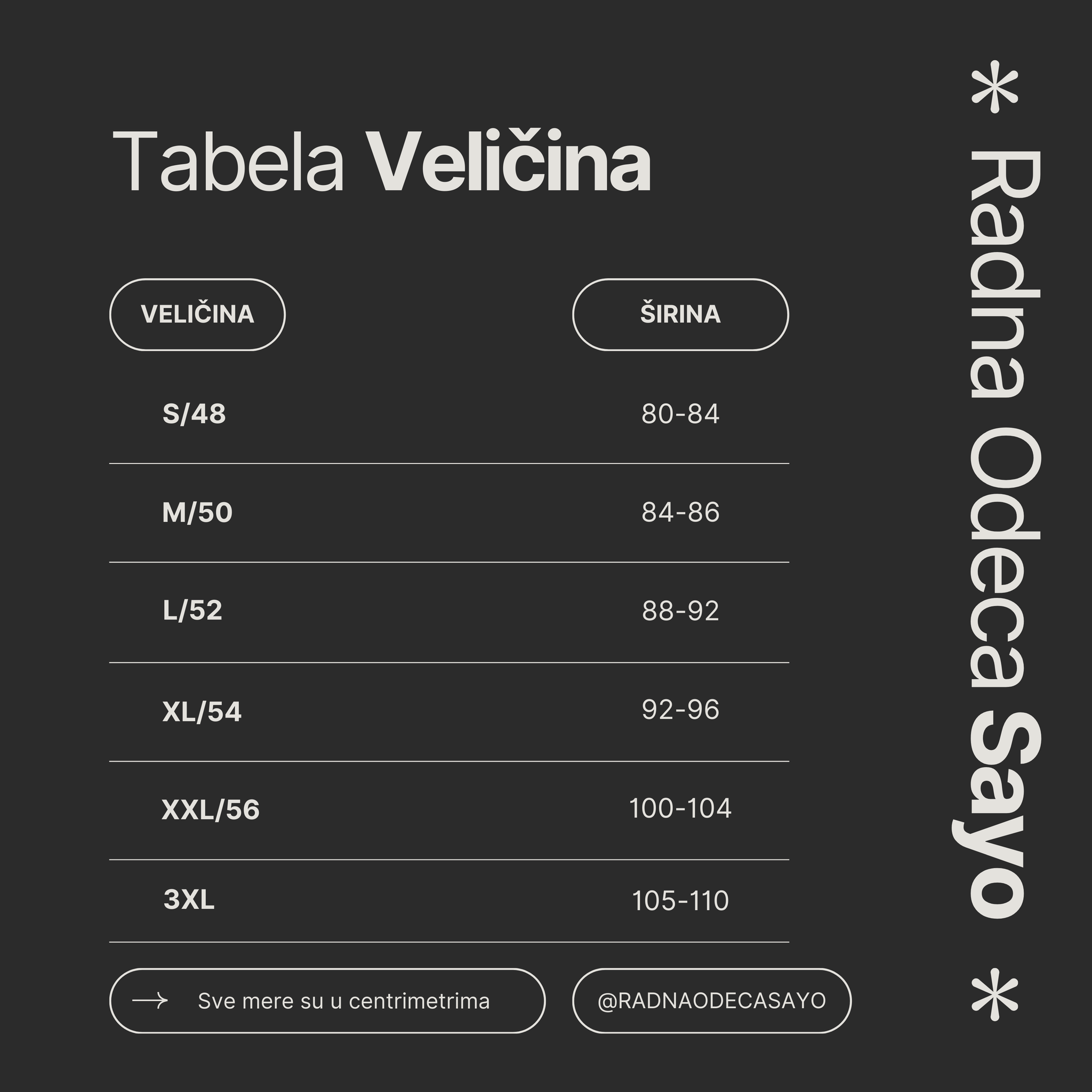 Komplet Crveno Radno Odelo Traka