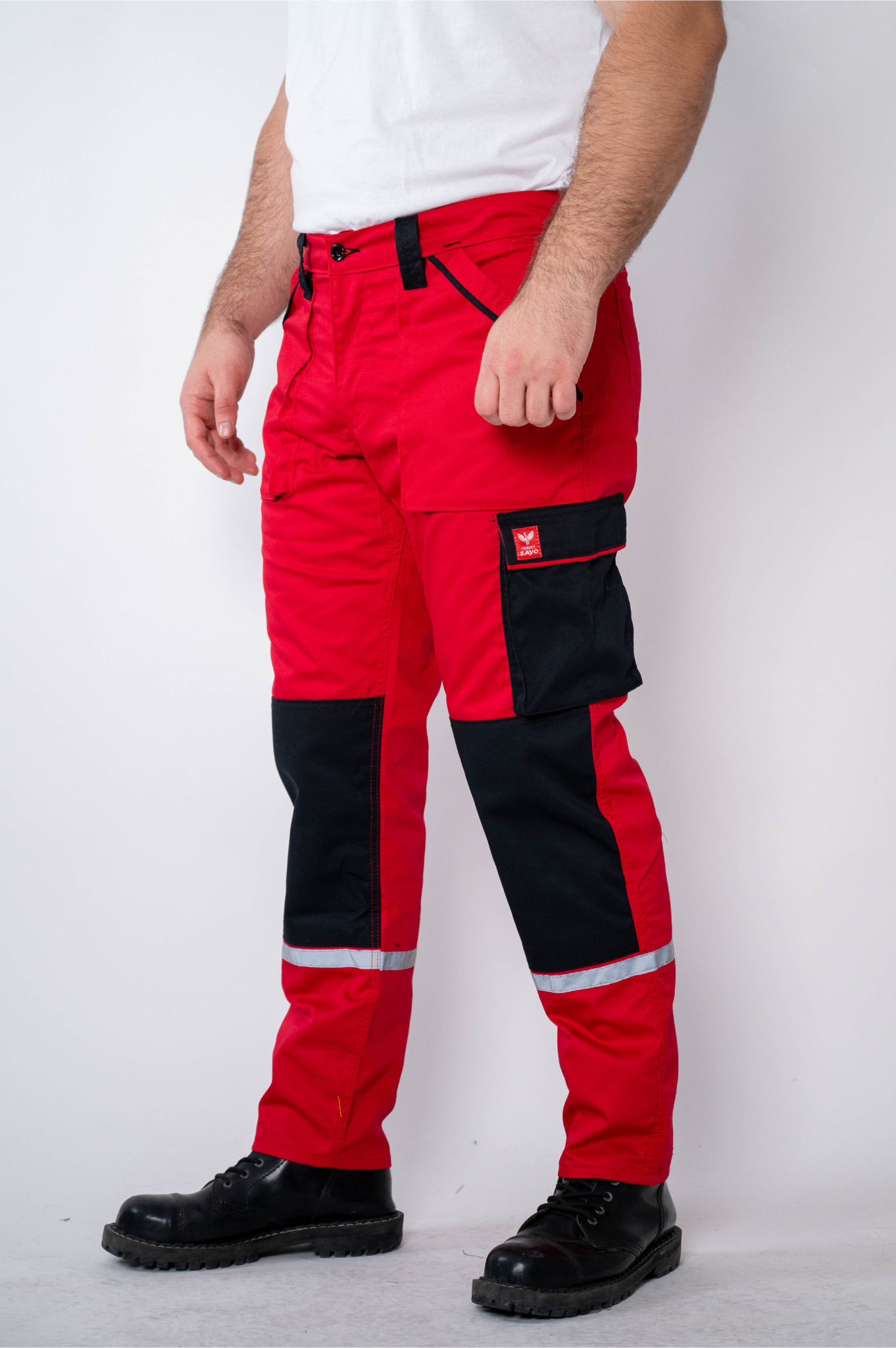 Crvene Radne Pantalone