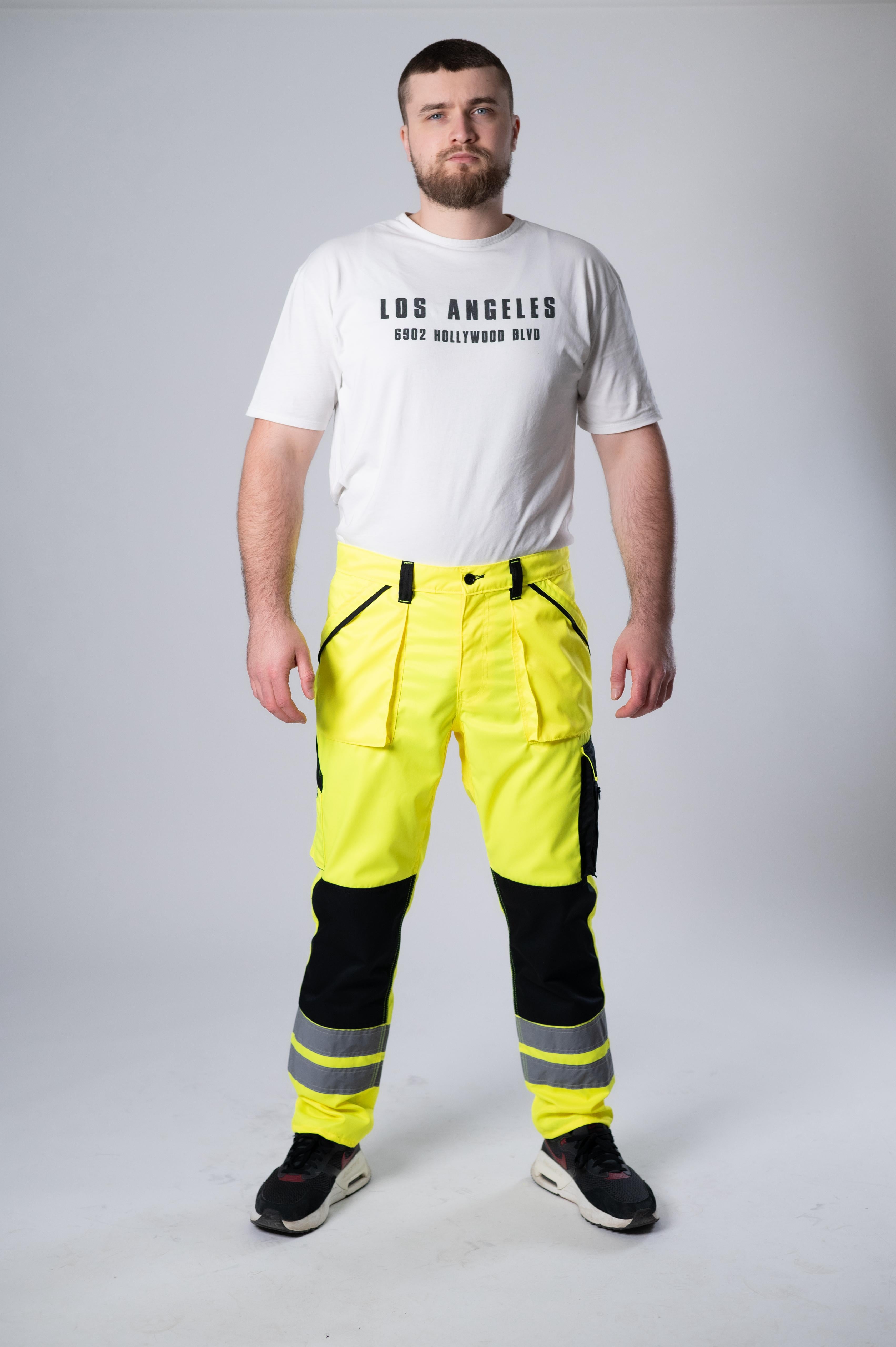 HI-VIZ PANTS, hi-viz sigurnosne pantalone, neon
Zute