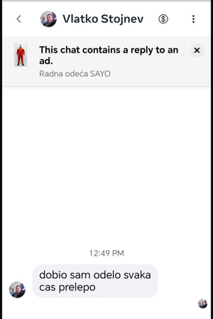 Poruka zadovoljnog kupca