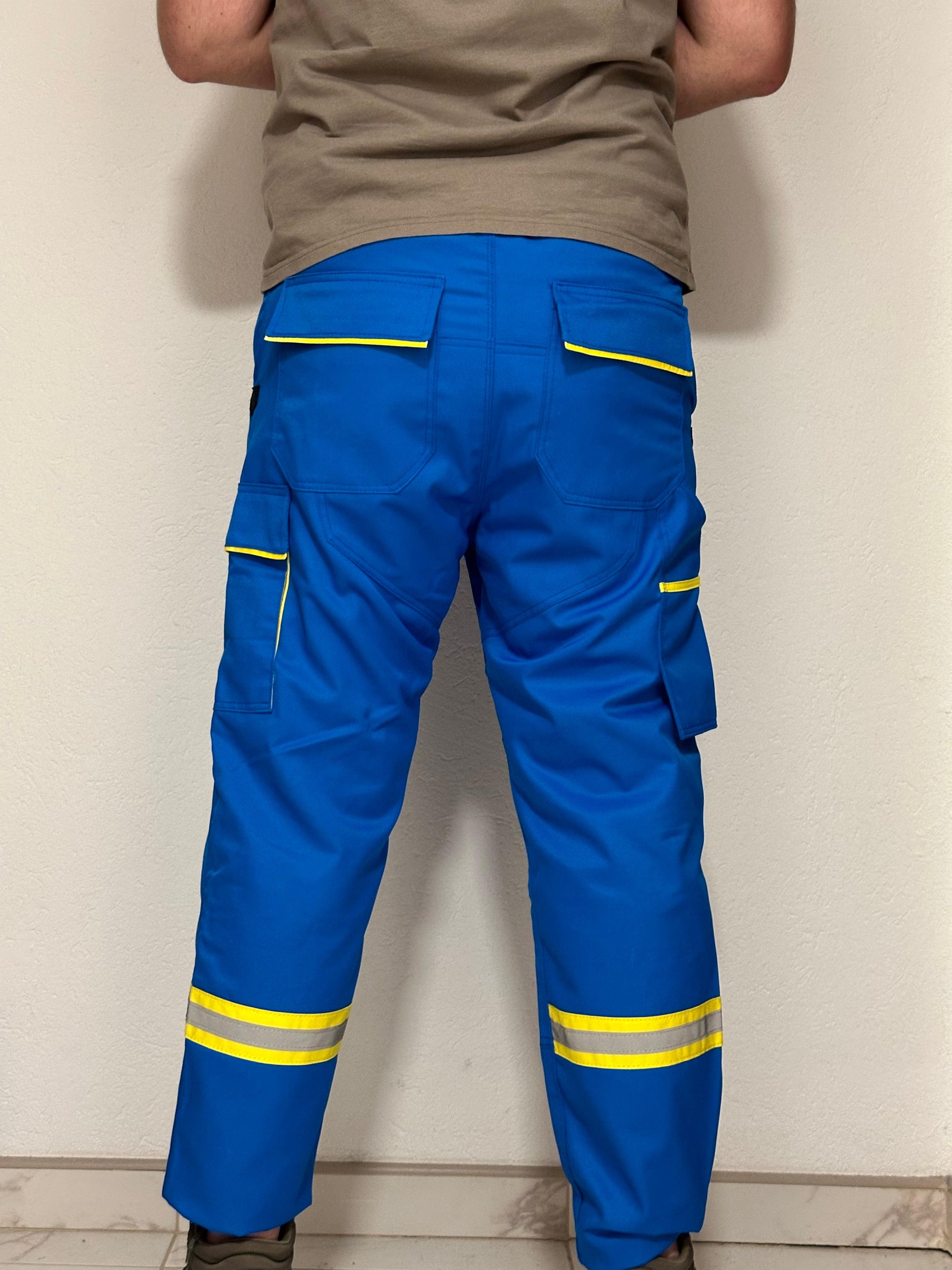 Profesionalne Plave Radne Pantalone