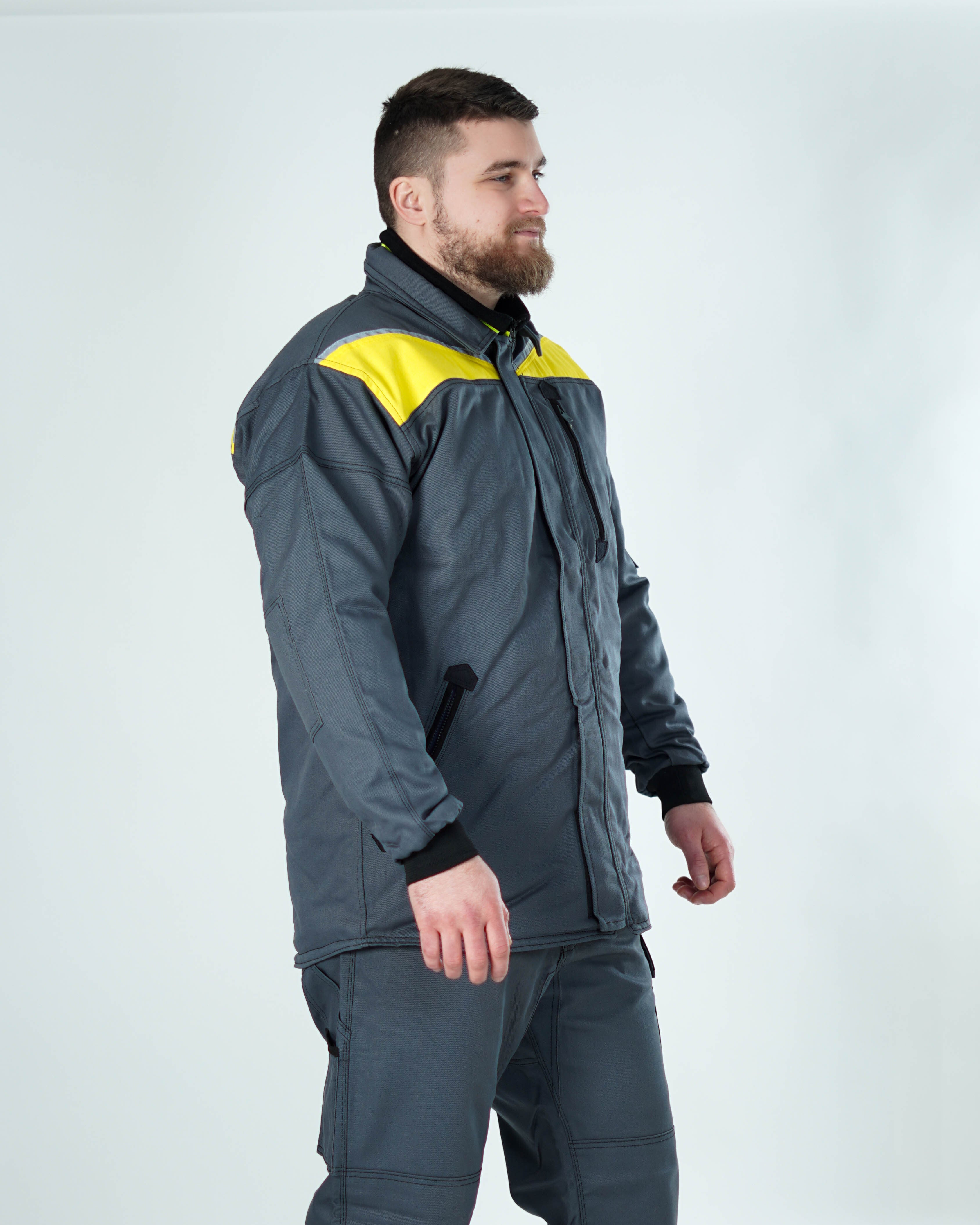 Mis Siva Profesionalna Zimska Jakna