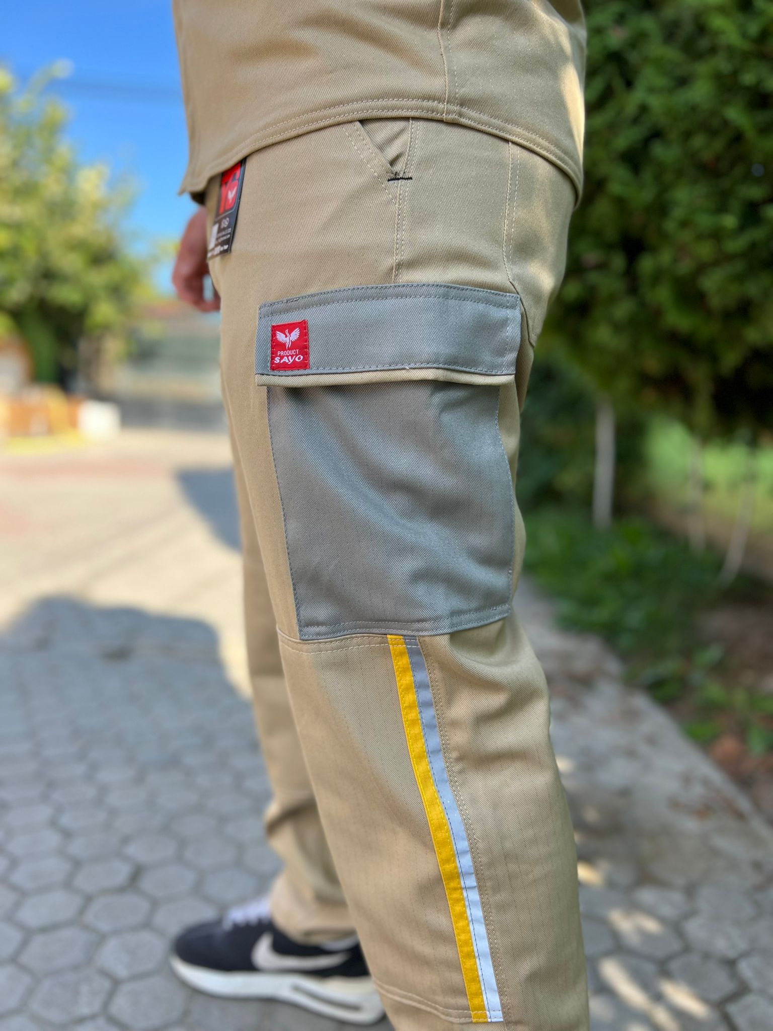 Profesionalne Krem Radne Pantalone