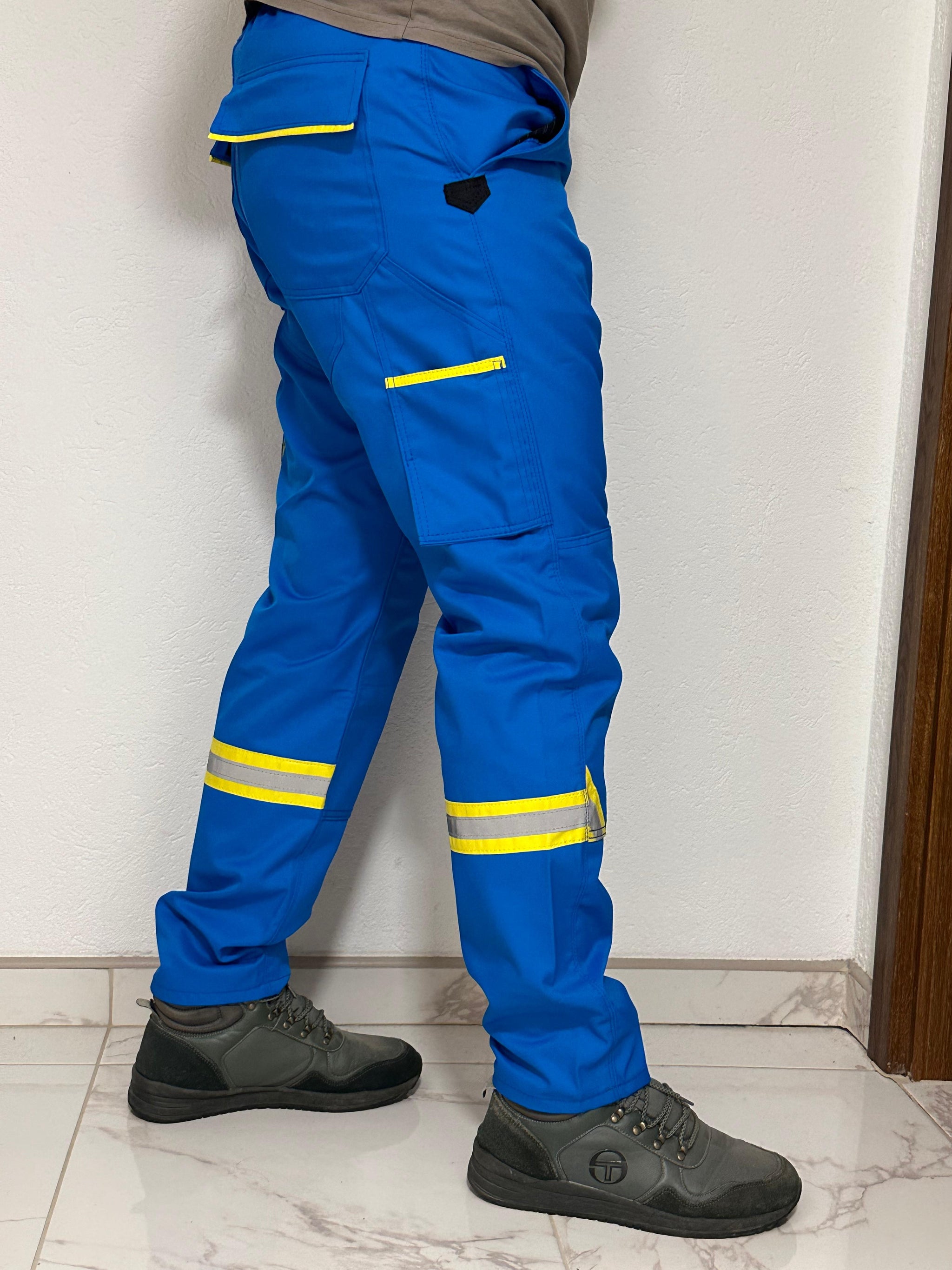 Profesionalne Plave Radne Pantalone