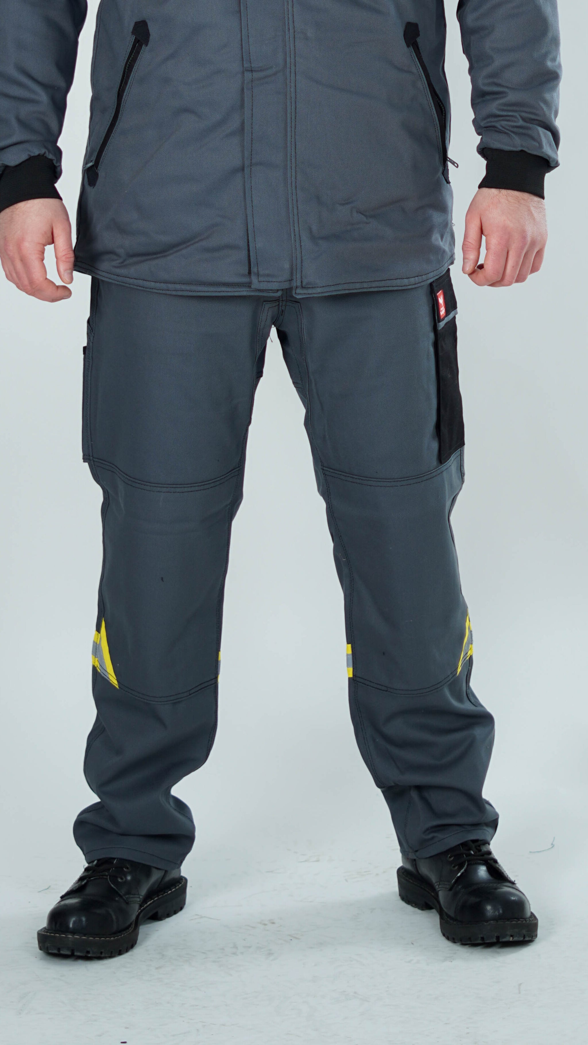 Profesionalne  Sive Radne Pantalone