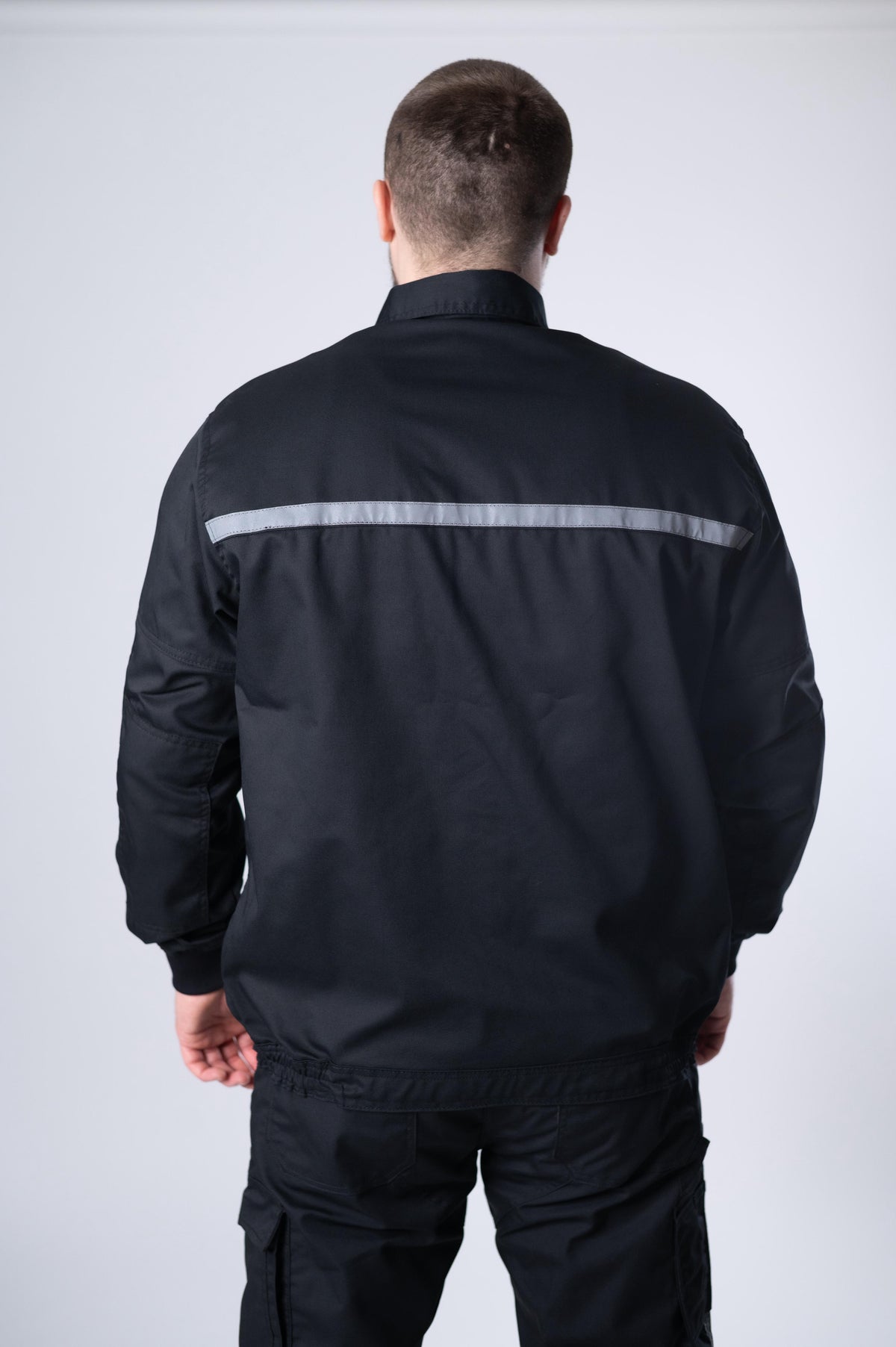 Tregerice + Bluza + Prsluk Crno Odelo