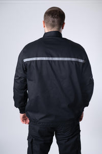 Tregerice + Bluza + Prsluk Crno Odelo