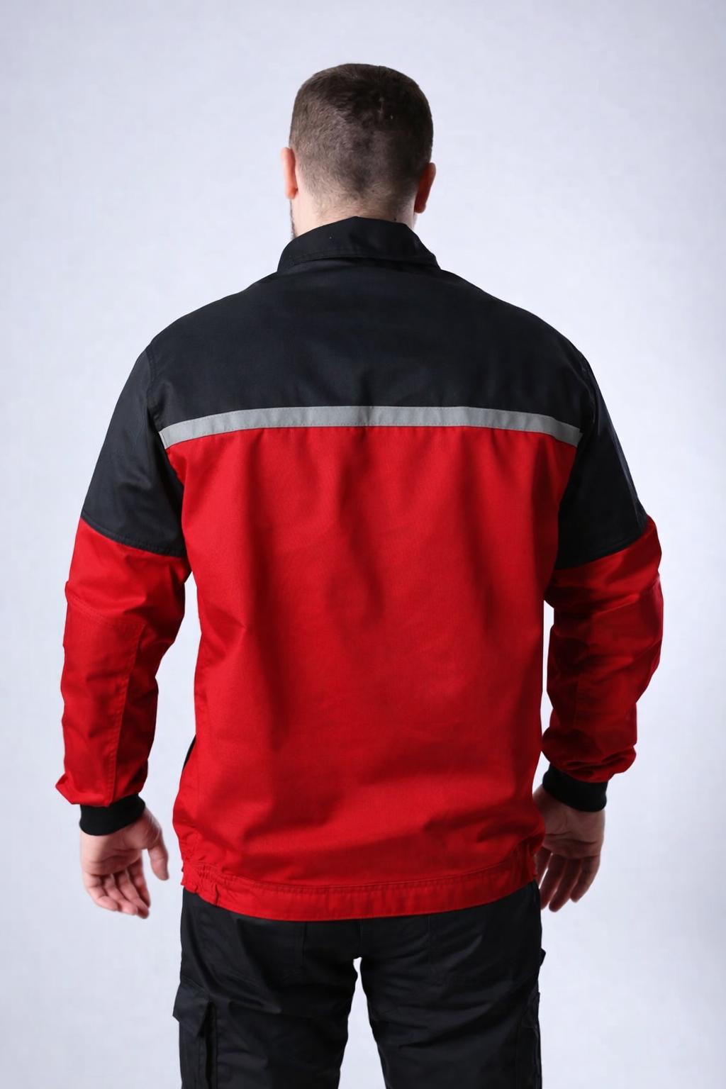 Tregerice + Bluza + Prsluk Crveno Odelo