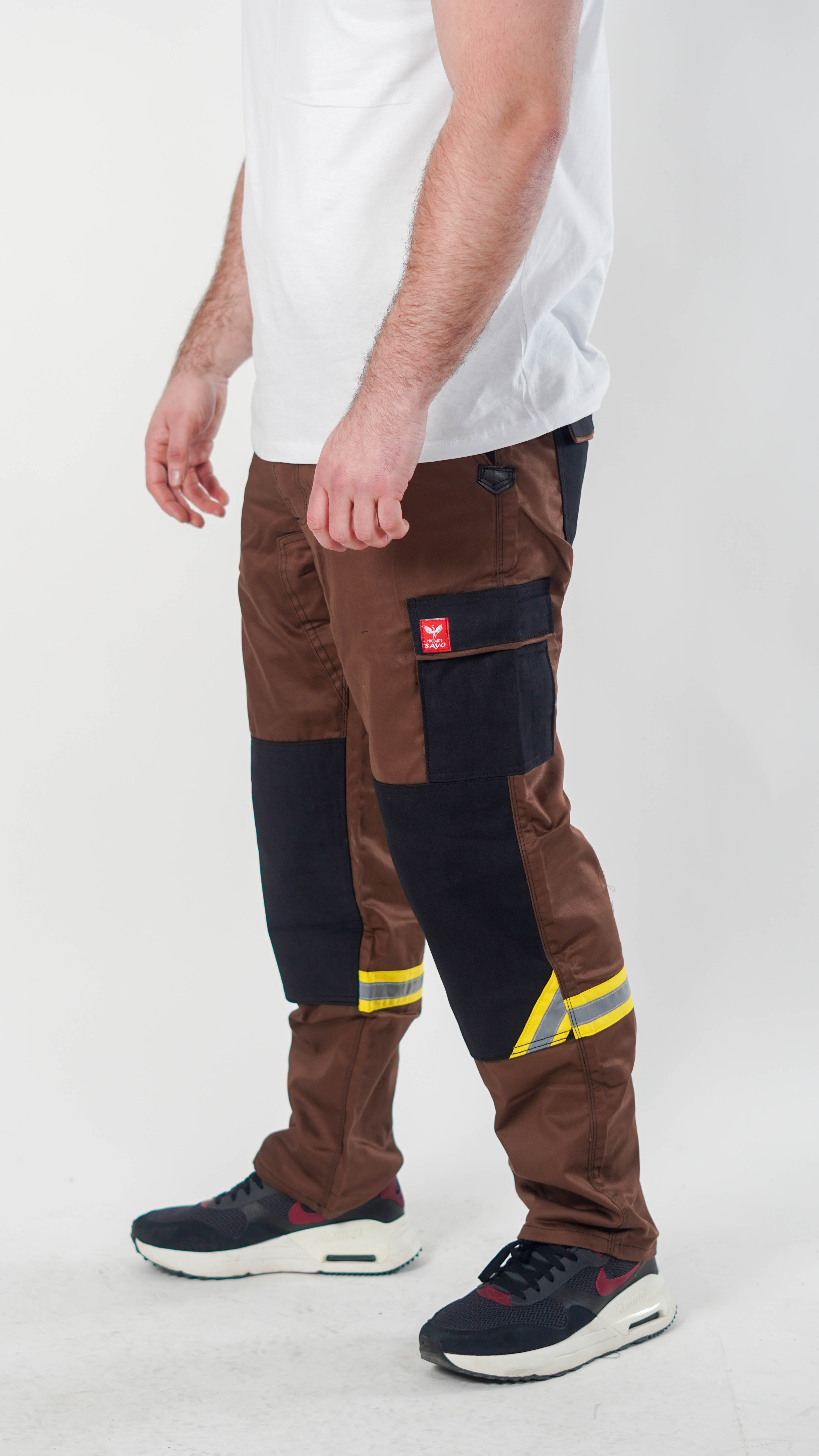 Profesionalne  Braon Radne Pantalone