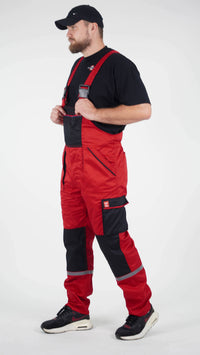 Tregerice + Bluza + Prsluk Crveno Odelo