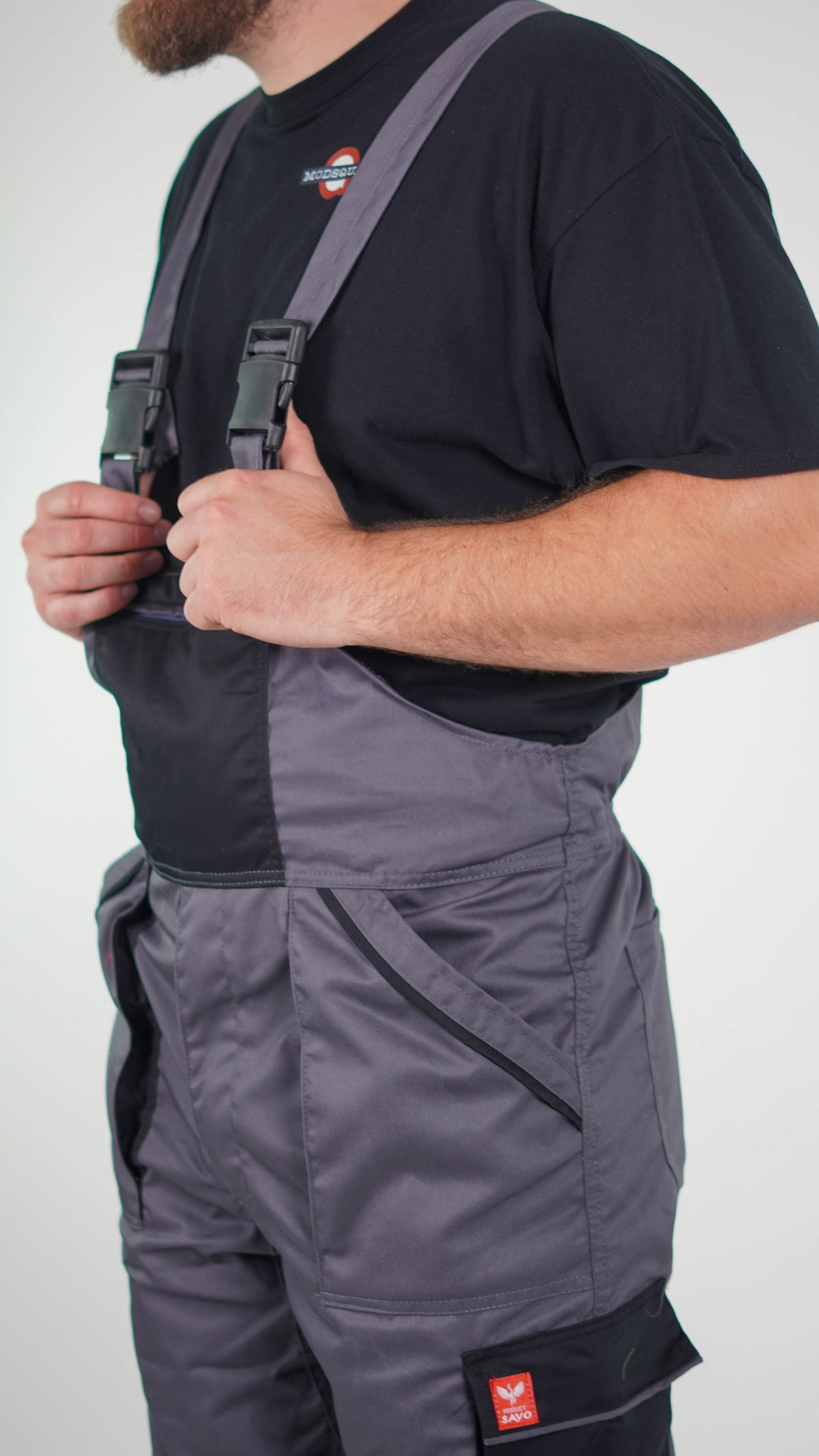 Tregerice + Prsluk Sivo Odelo