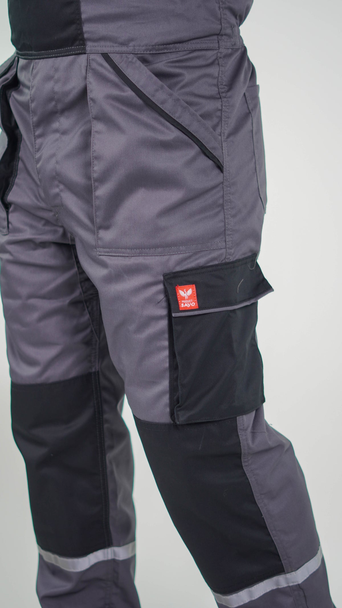 Tregerice + Prsluk Sivo Odelo