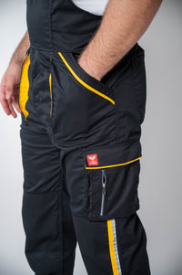 Tregerice + Bluza + Prsluk Crno Odelo