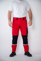 Crvene Radne Pantalone