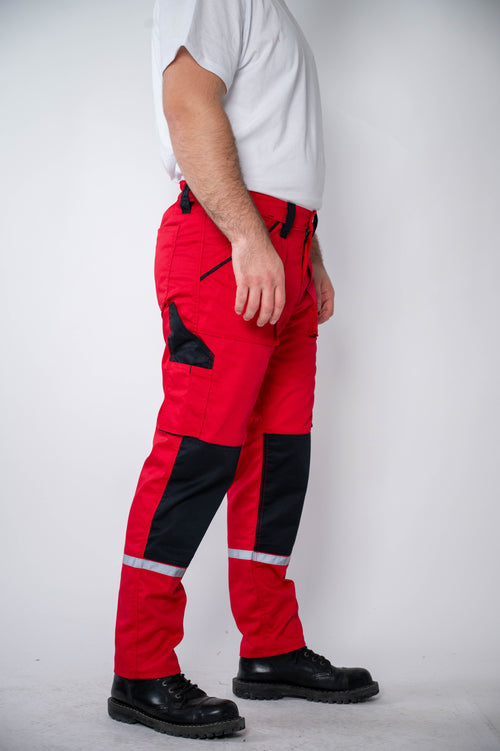 Crvene Radne Pantalone
