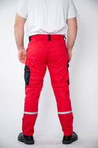 Crvene Radne Pantalone