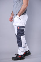 Bele Radne Pantalone
