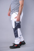 Bele Radne Pantalone