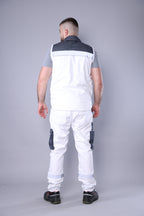 Pantalone + Prsluk Belo Odelo